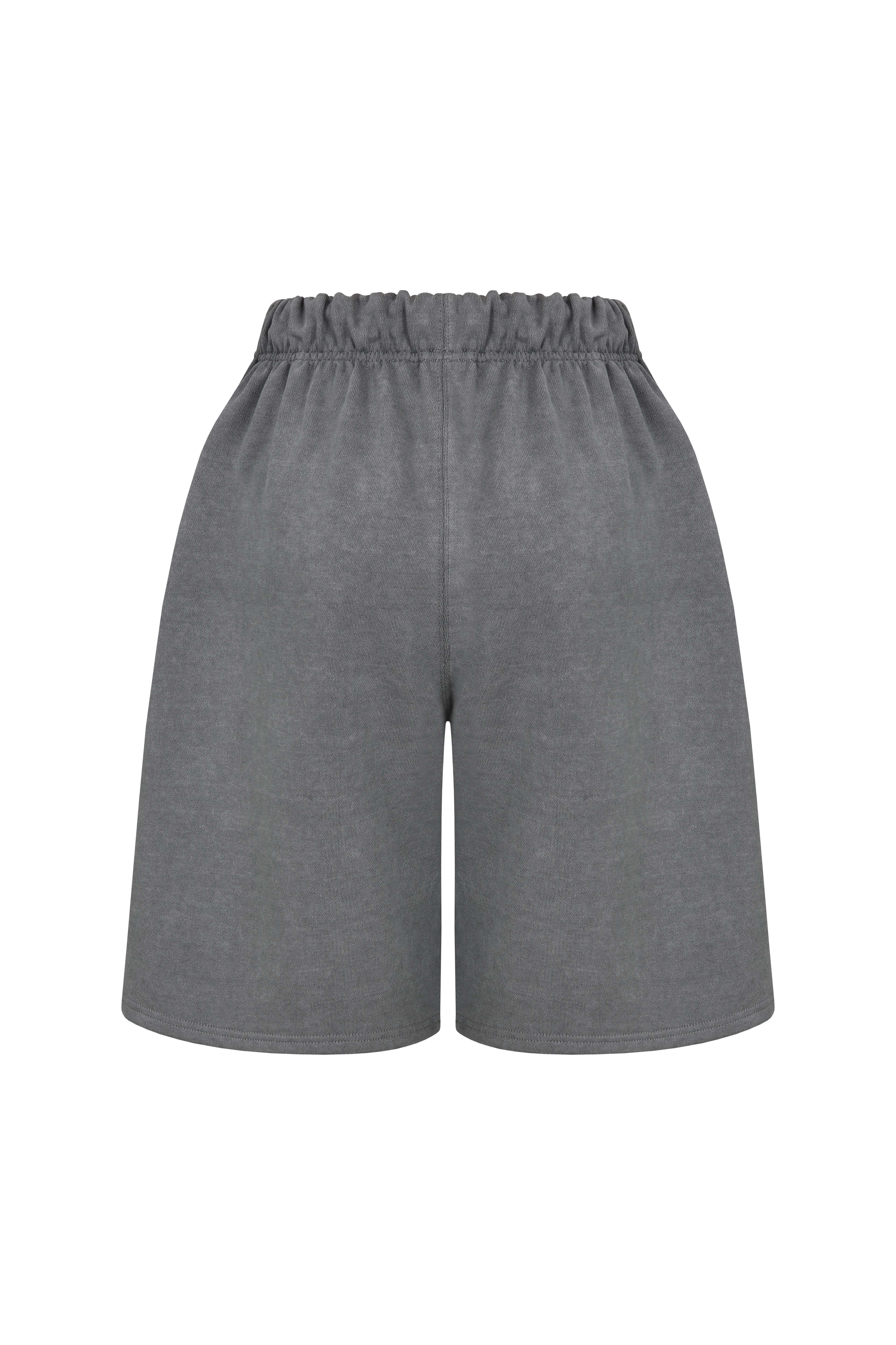 Kashiko Comfy : Monk Shorts Charcoal