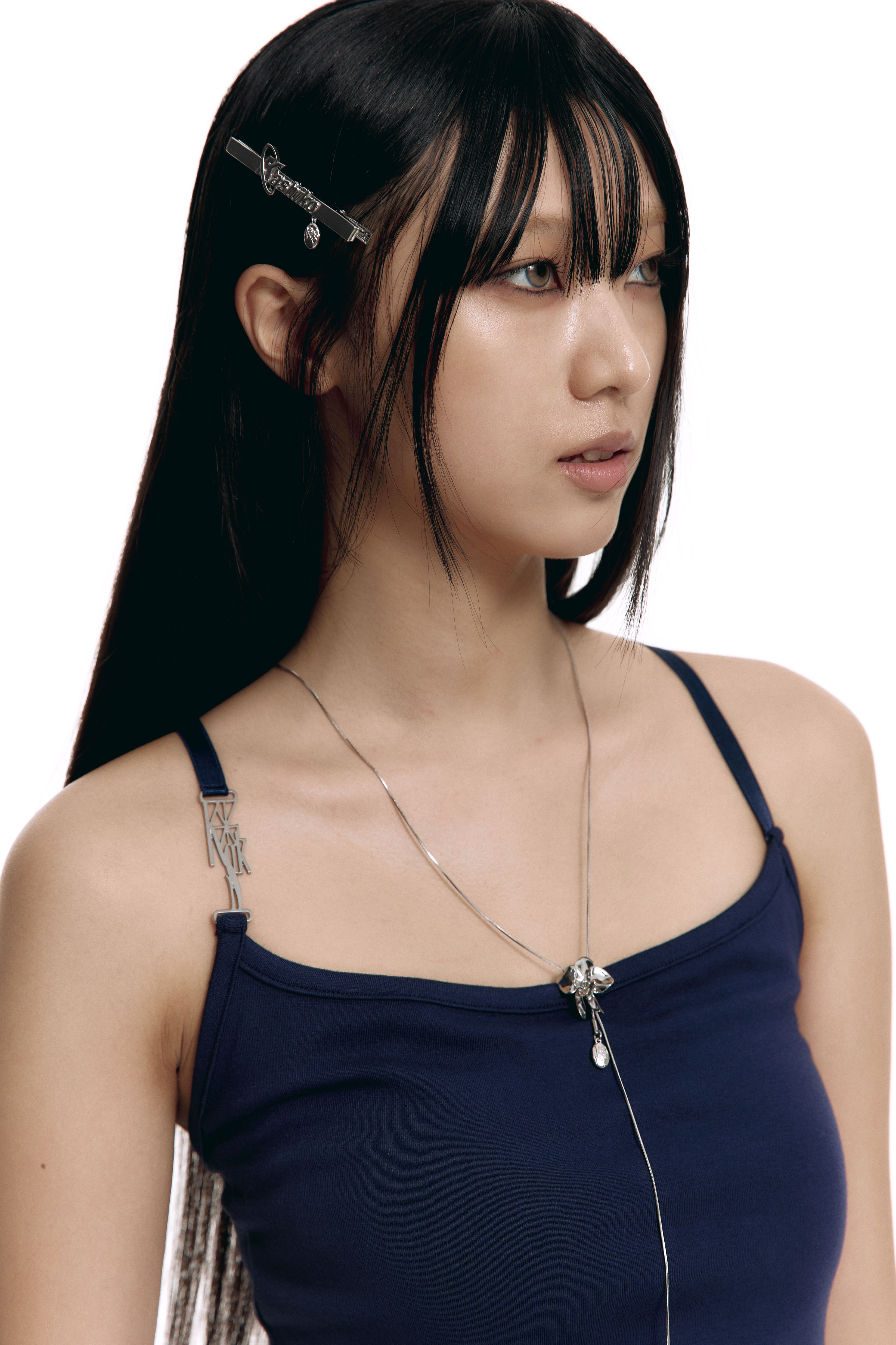 Slide Orchid Necklace