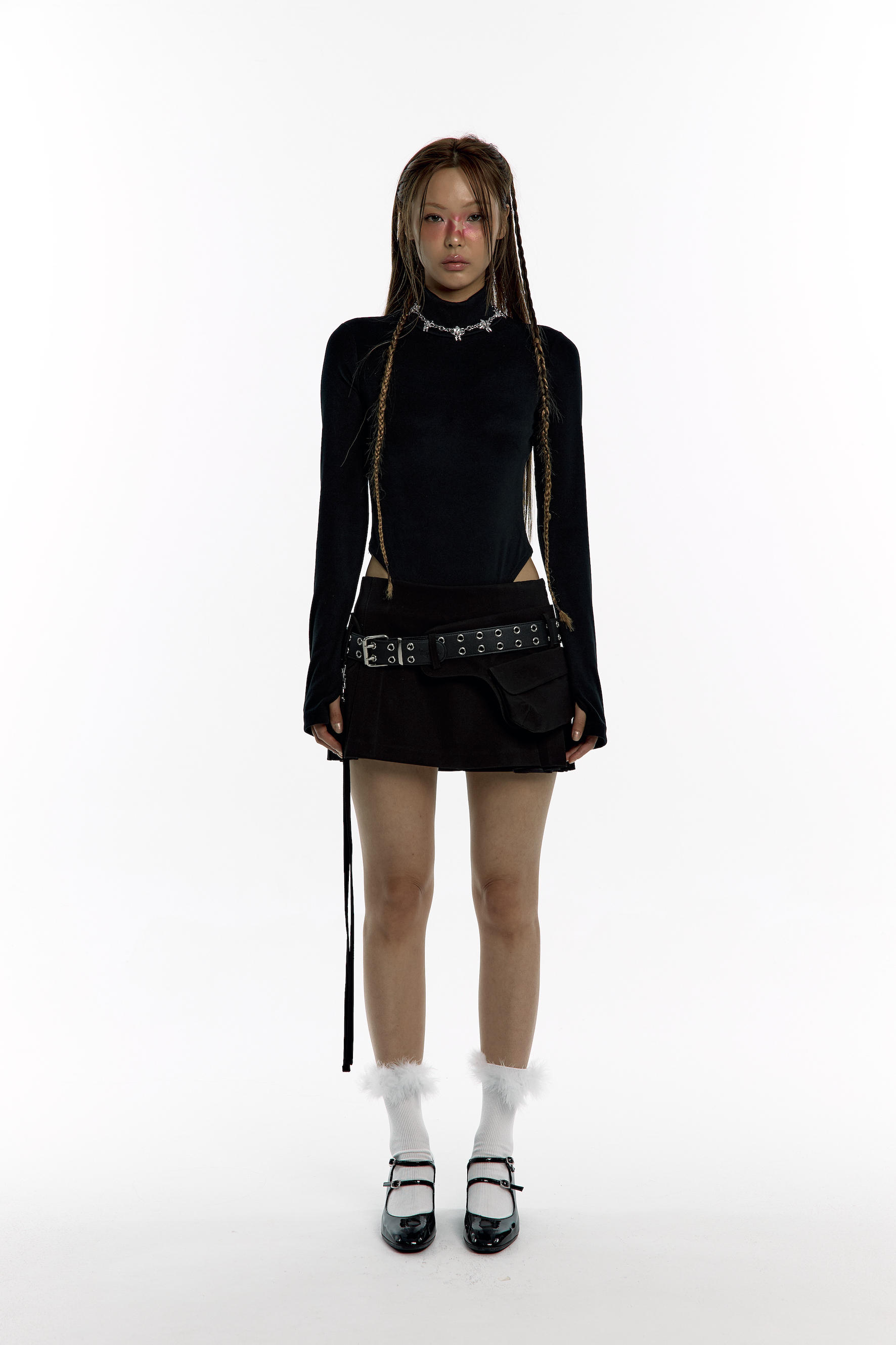 Yantra Back Hole Bodysuit Black
