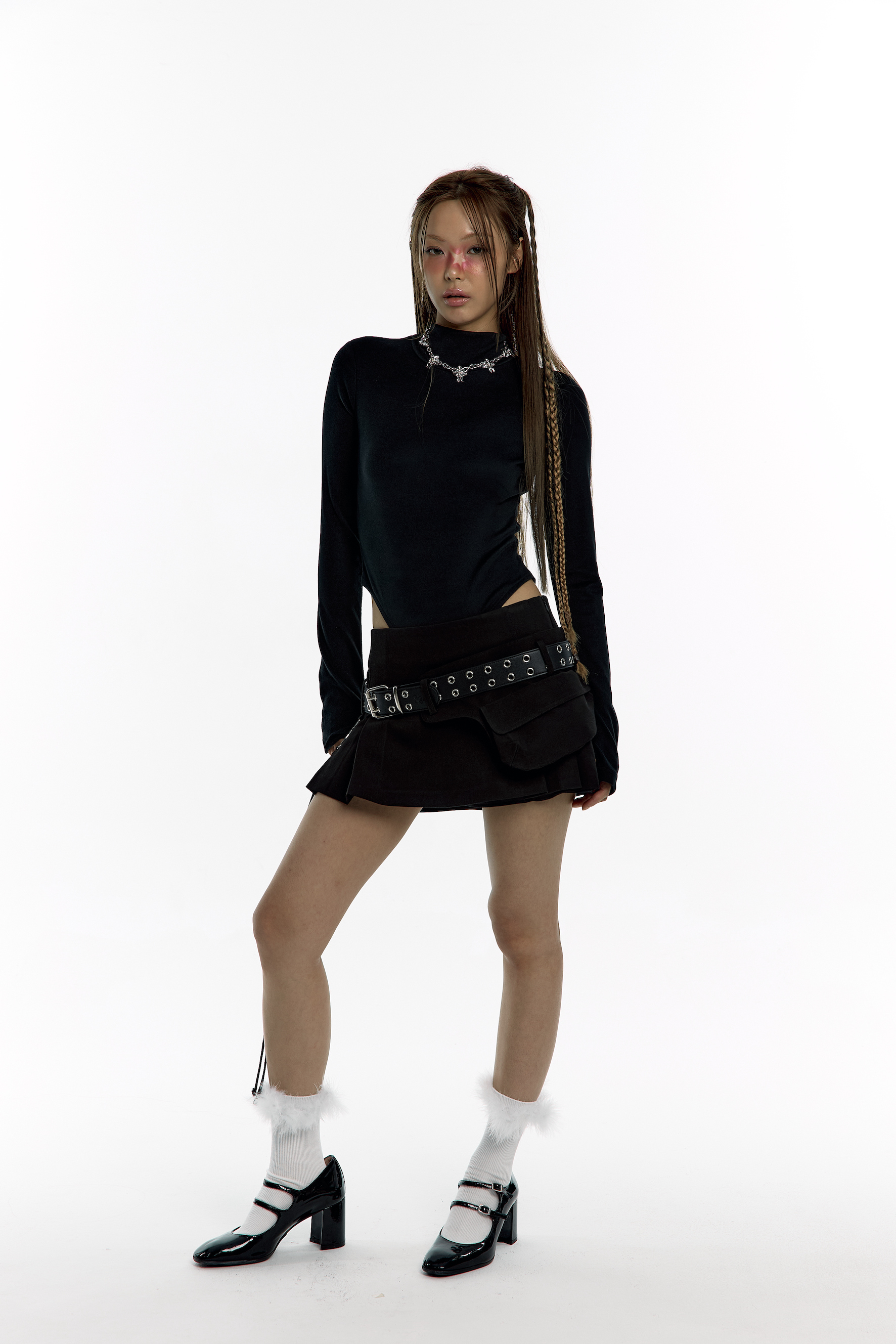 Yantra Back Hole Bodysuit Black