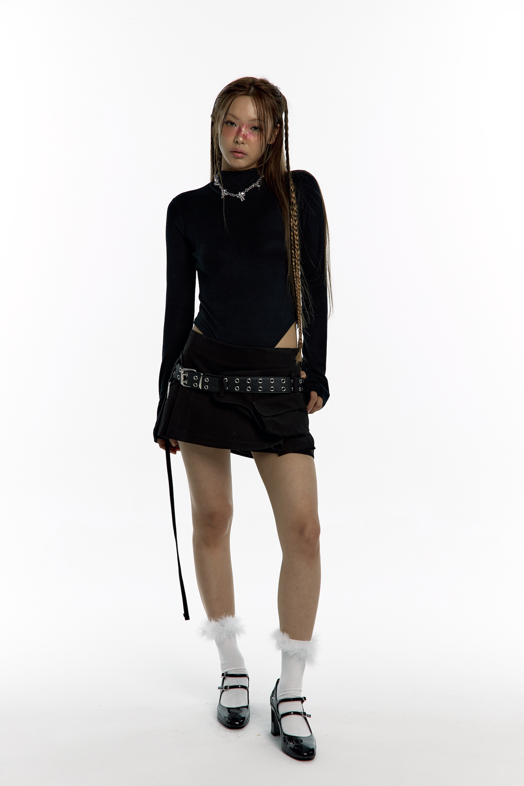 Yantra Back Hole Bodysuit Black