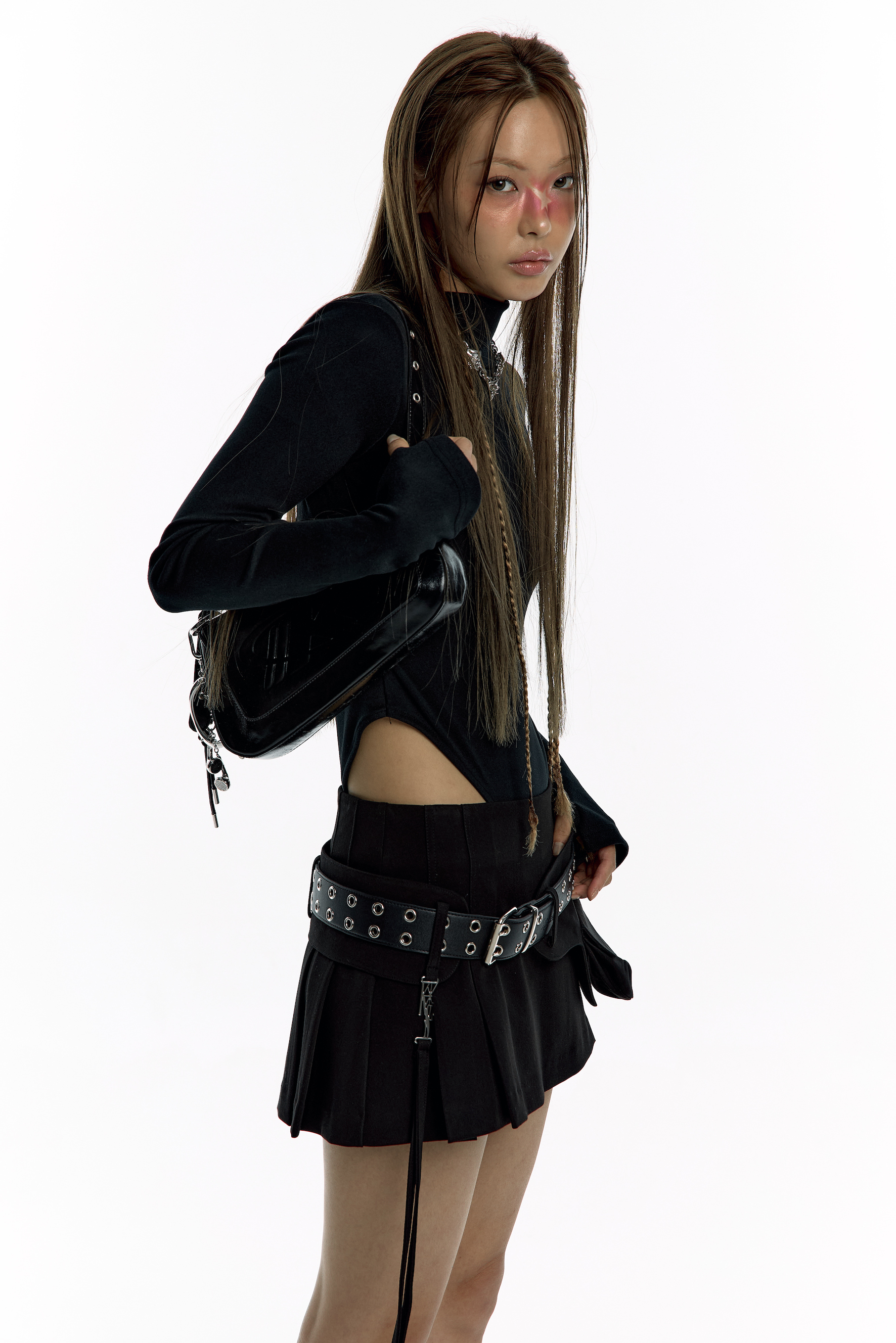 Yantra Back Hole Bodysuit Black