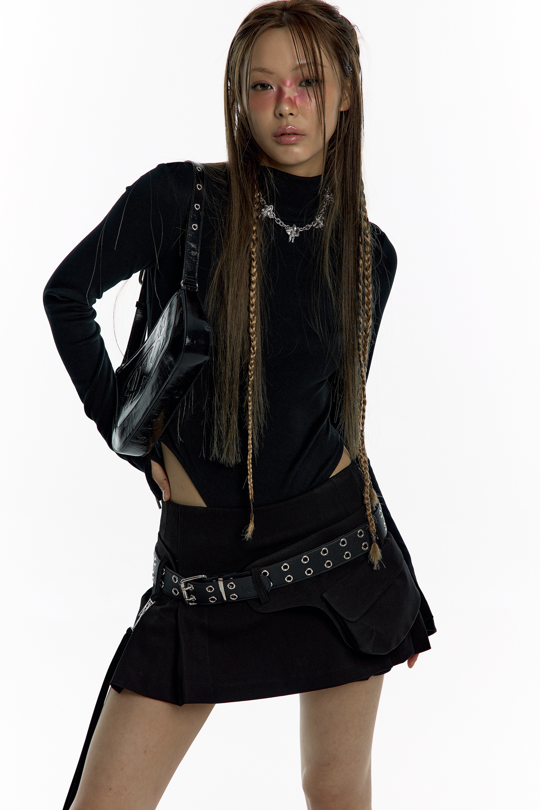 Yantra Back Hole Bodysuit Black