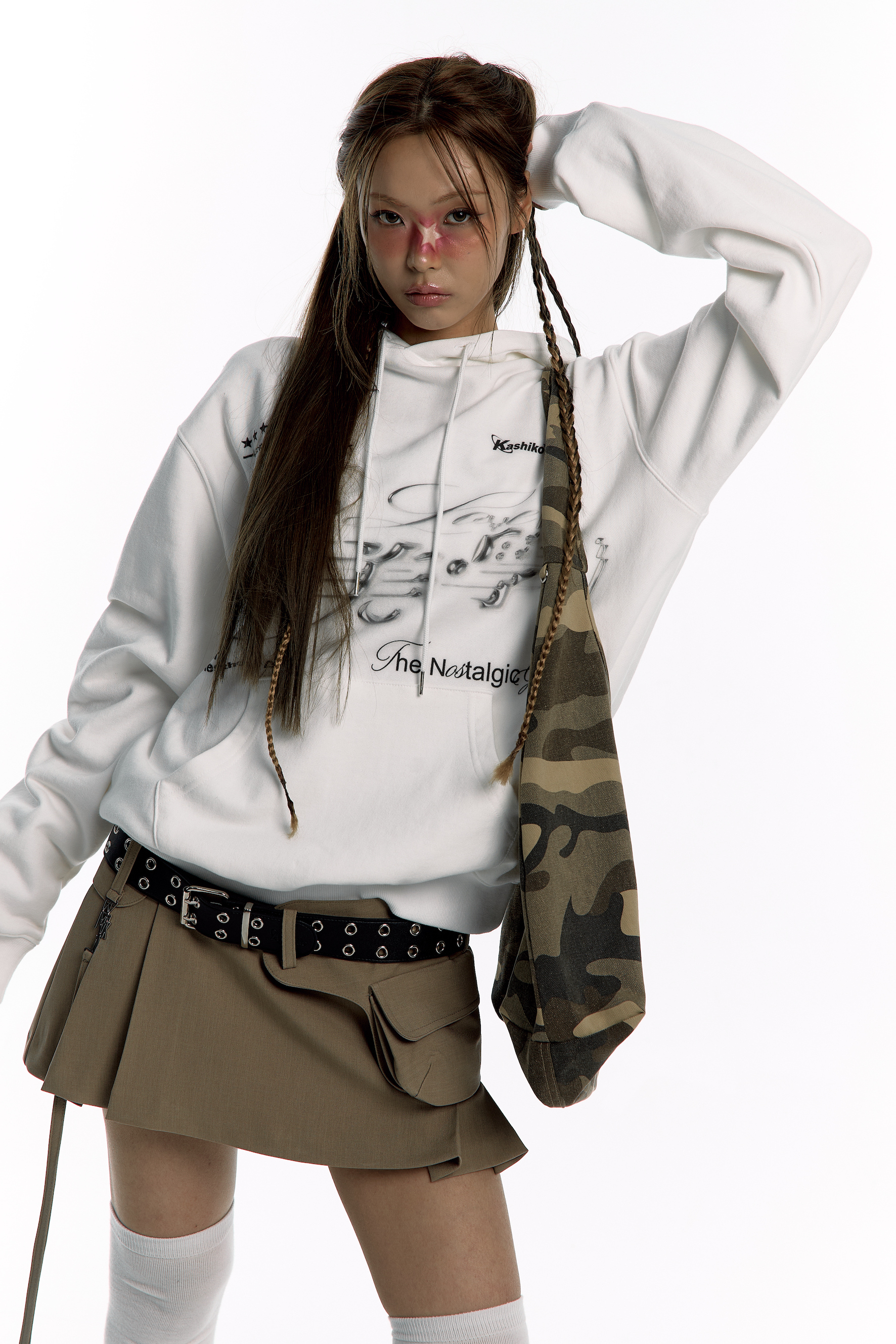 Camo Print shoulder Bag