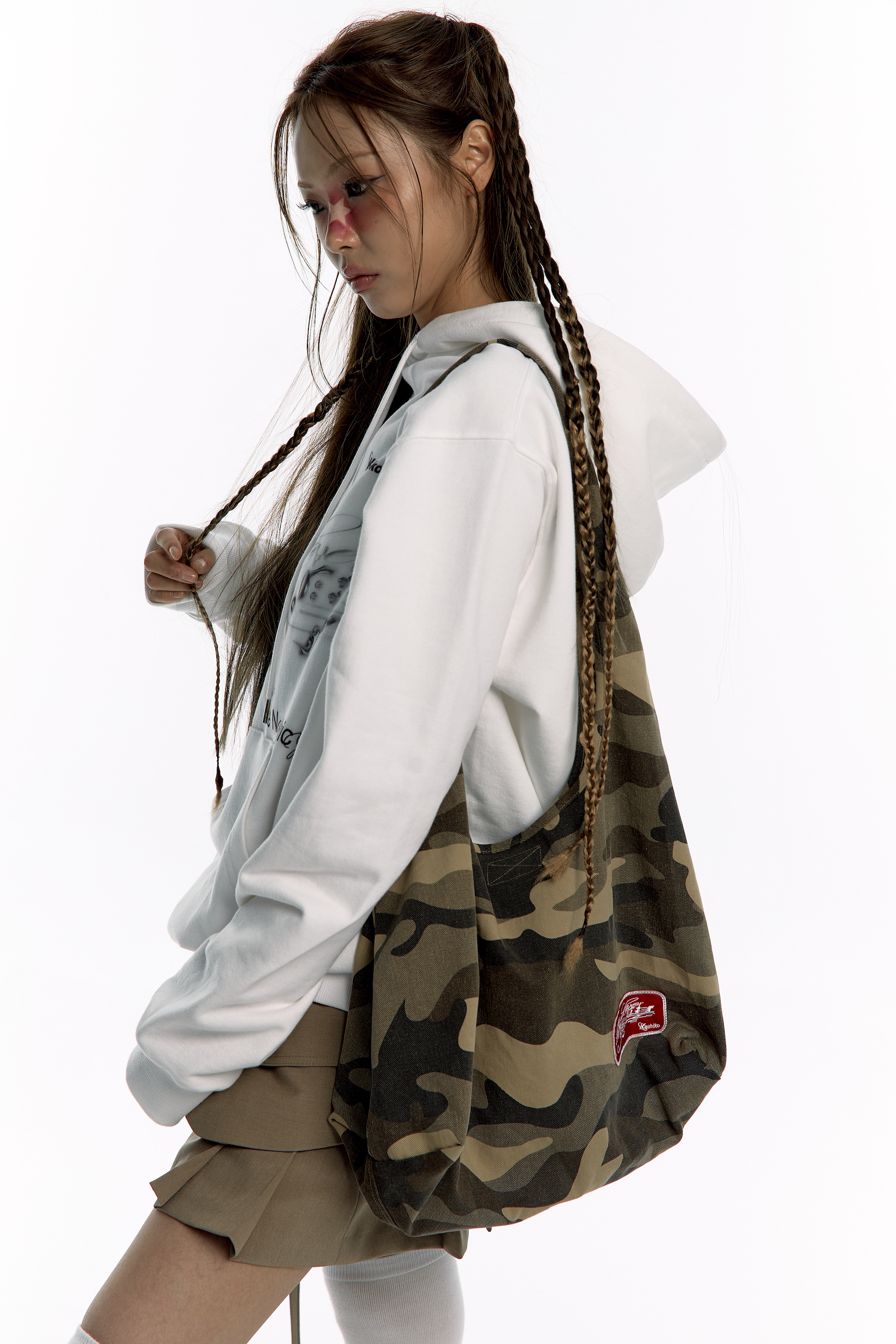 Camo Print shoulder Bag
