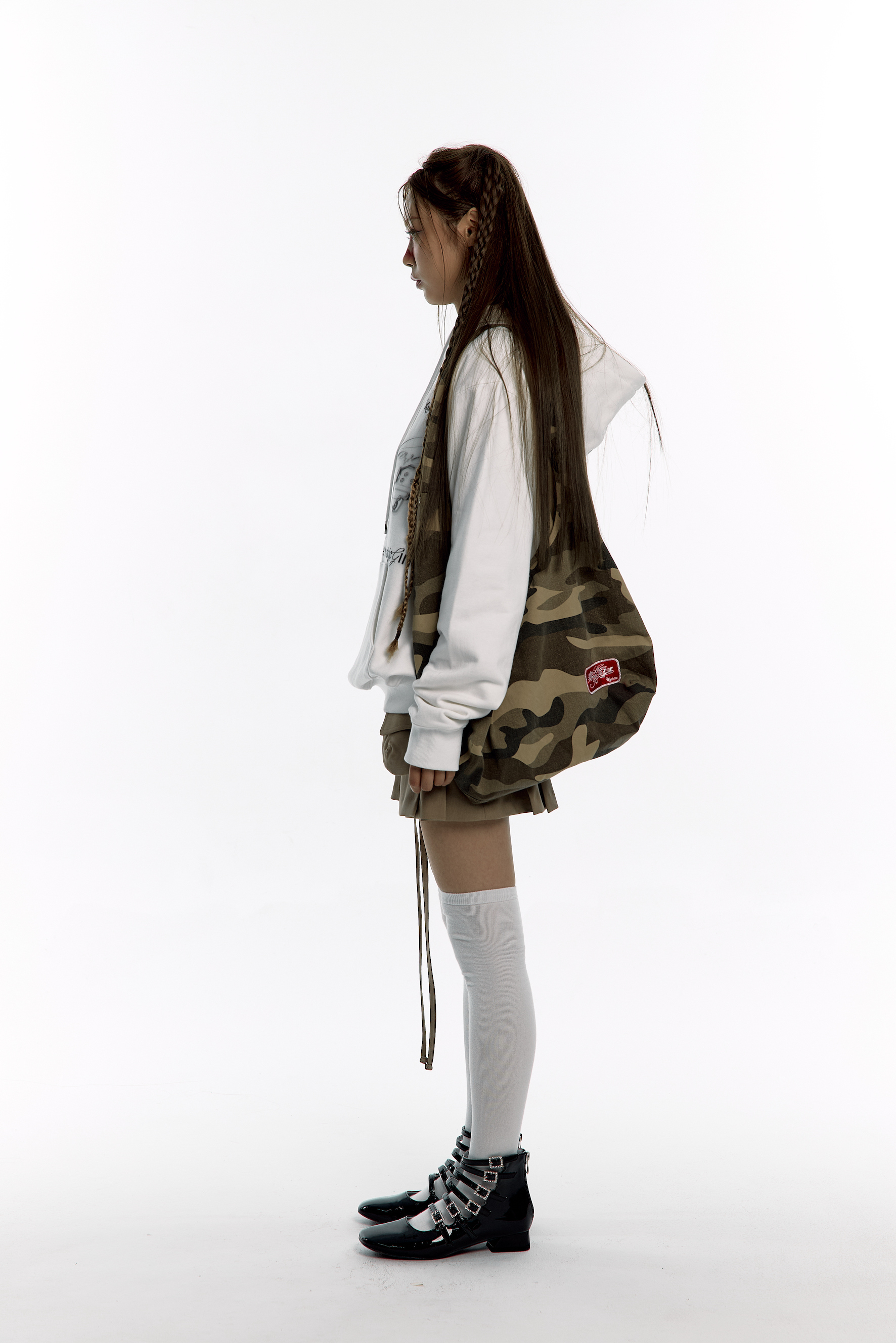 Camo Print shoulder Bag
