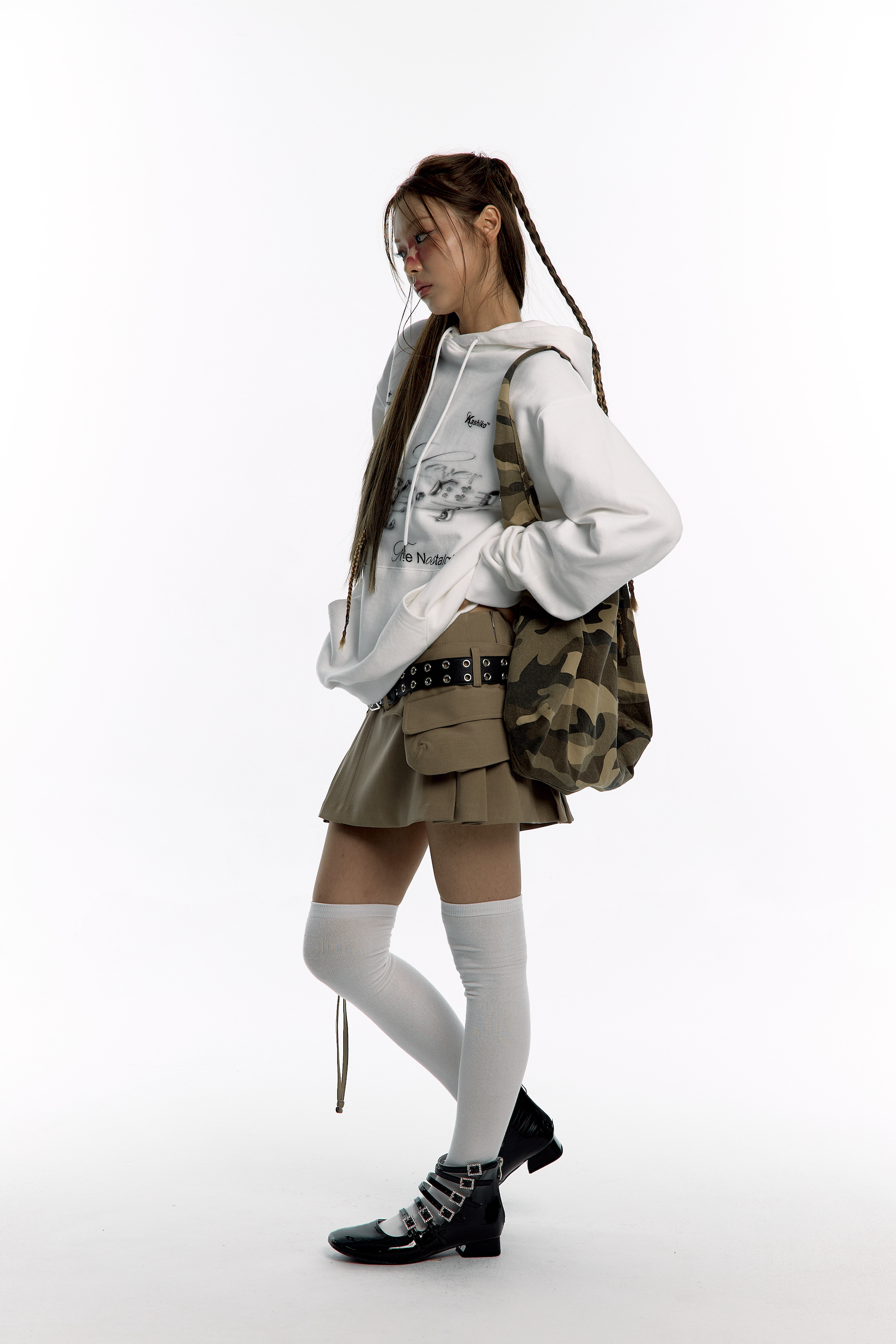 Camo Print shoulder Bag
