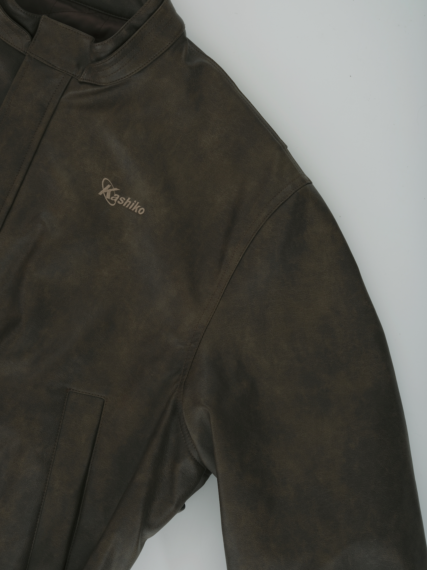 Yantra Faux Leather jacket Brown