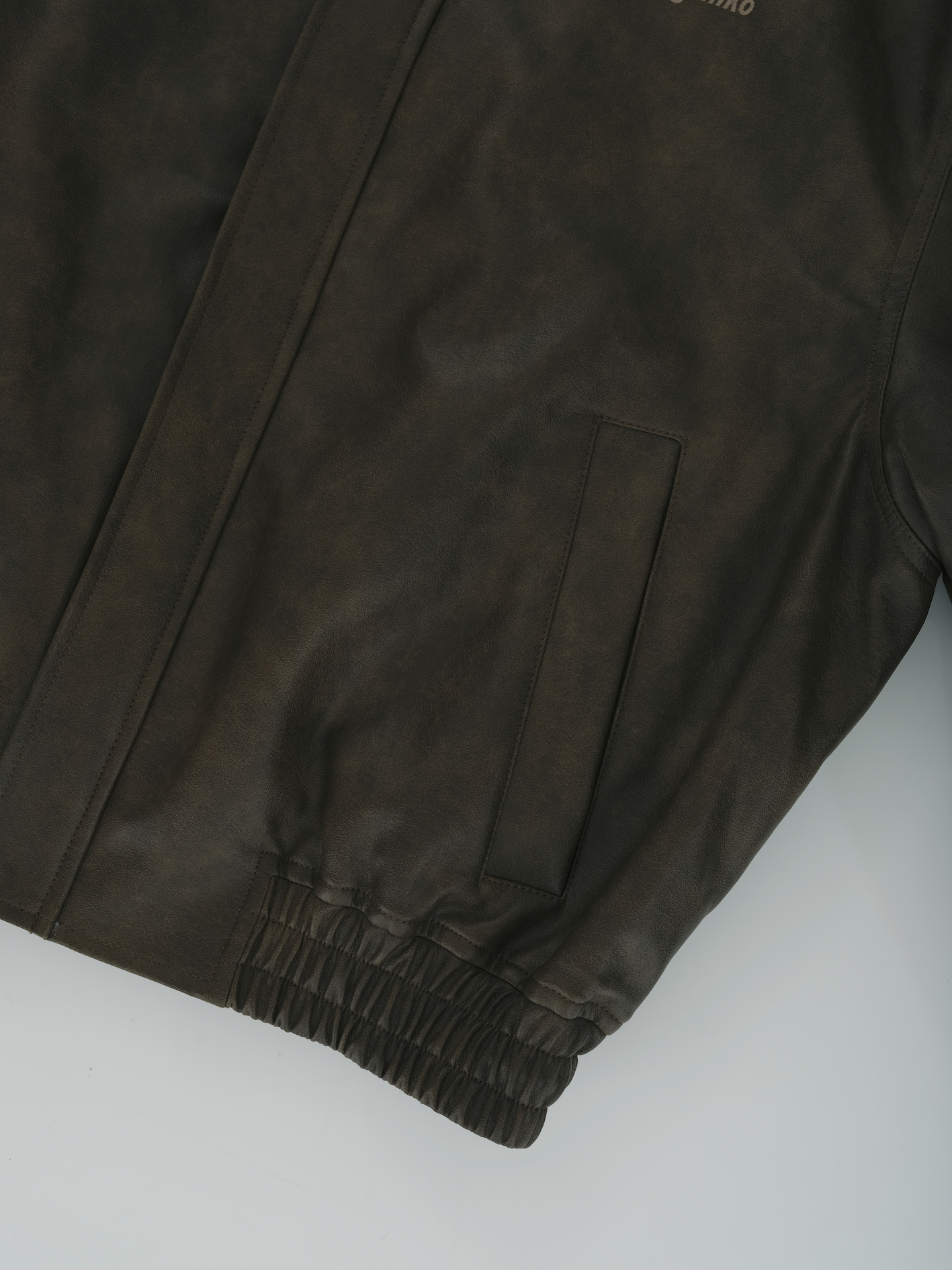Yantra Faux Leather jacket Brown