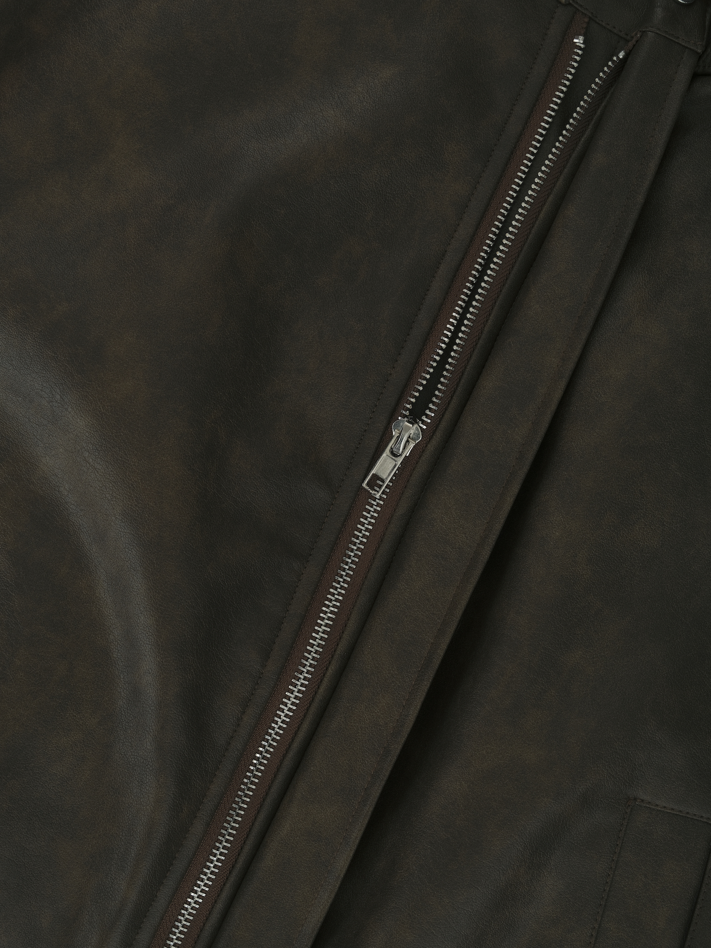 Yantra Faux Leather jacket Brown