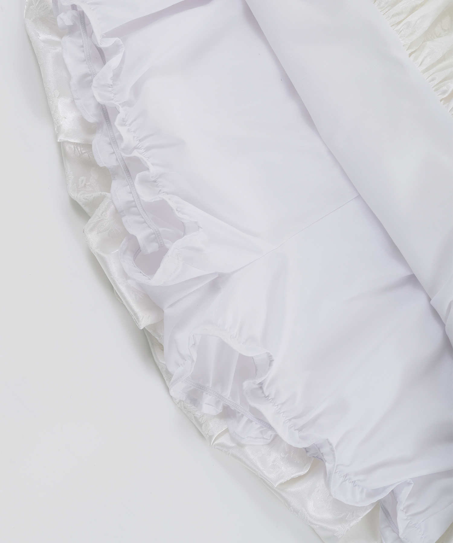 Fairy Ribbon Bubble Skirt White