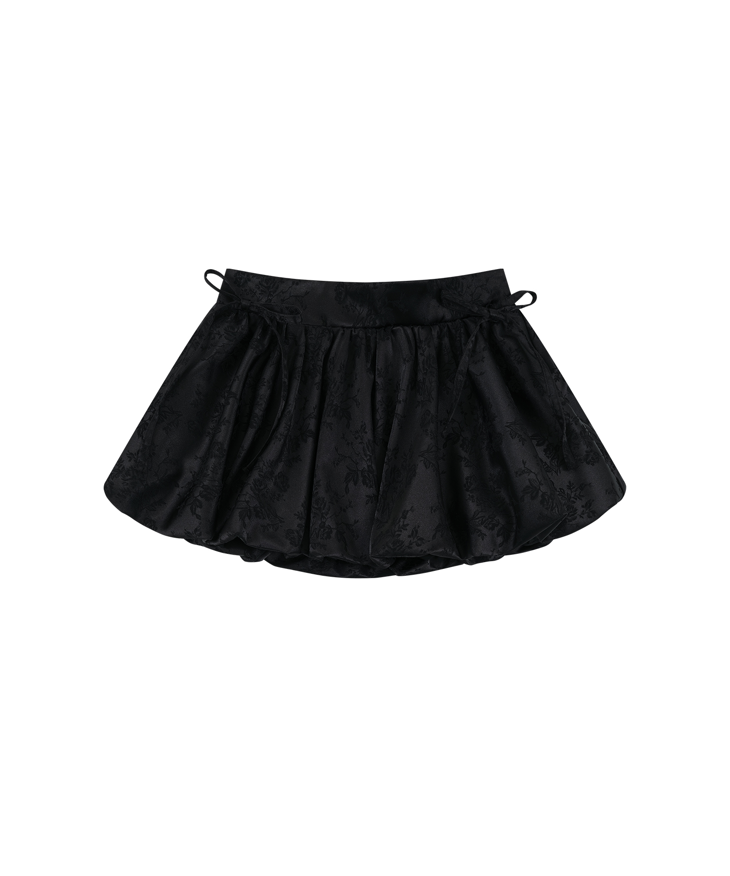 Fairy Ribbon Bubble Skirt Black