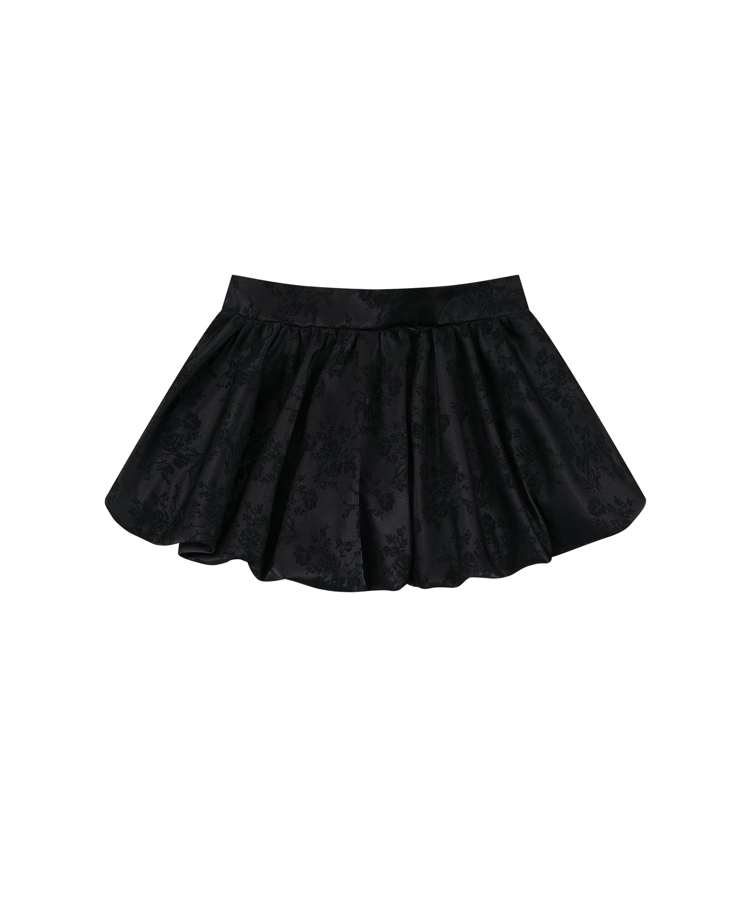 Fairy Ribbon Bubble Skirt Black