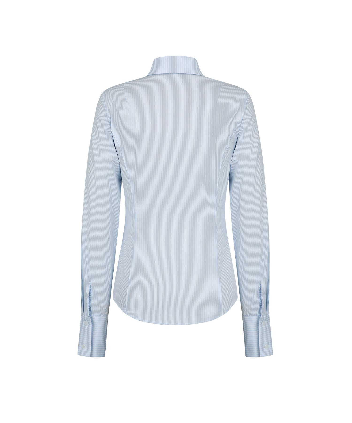 Slim Corset Shirts Blue
