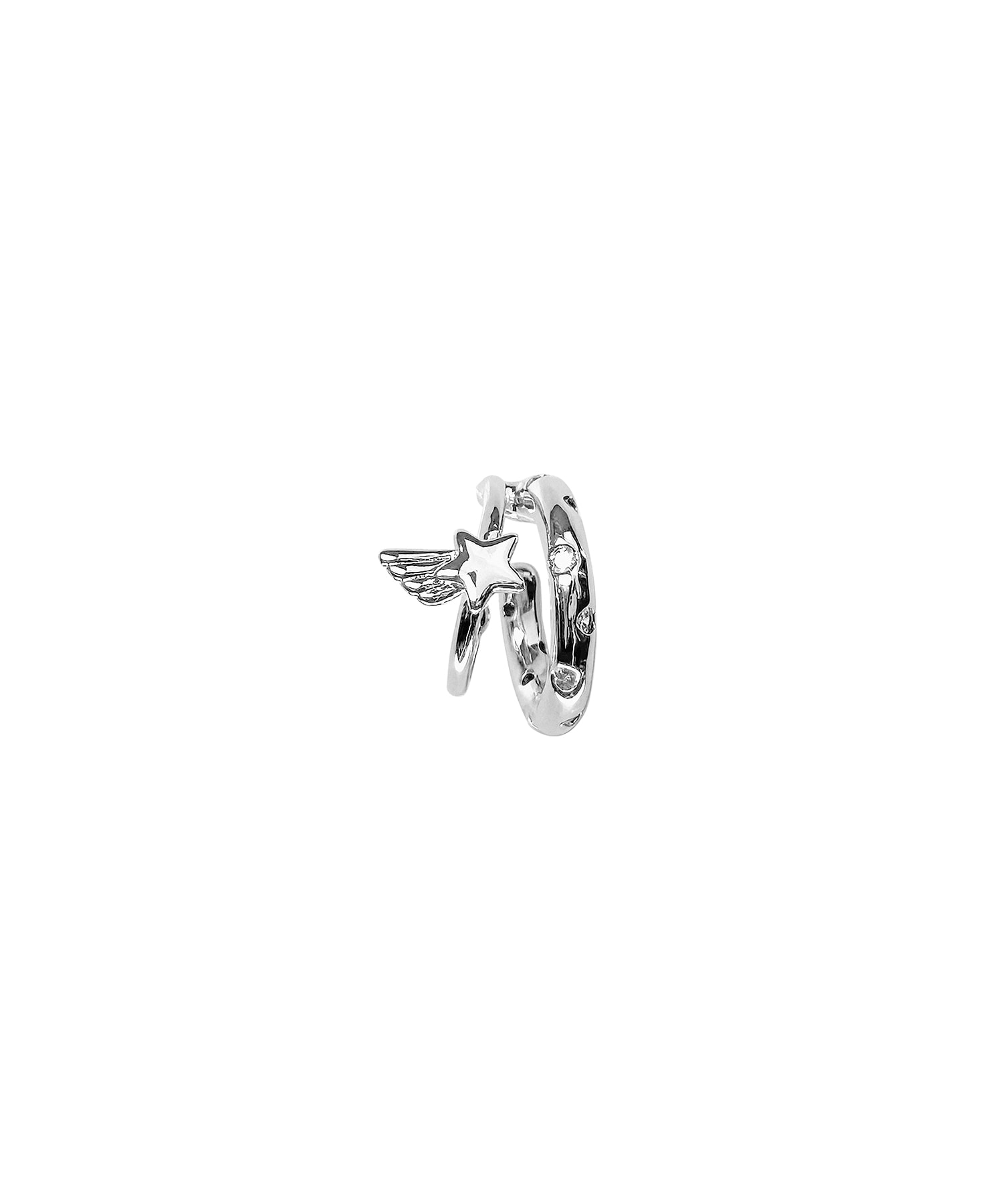 Cubic Shooting Star Ear Cuff