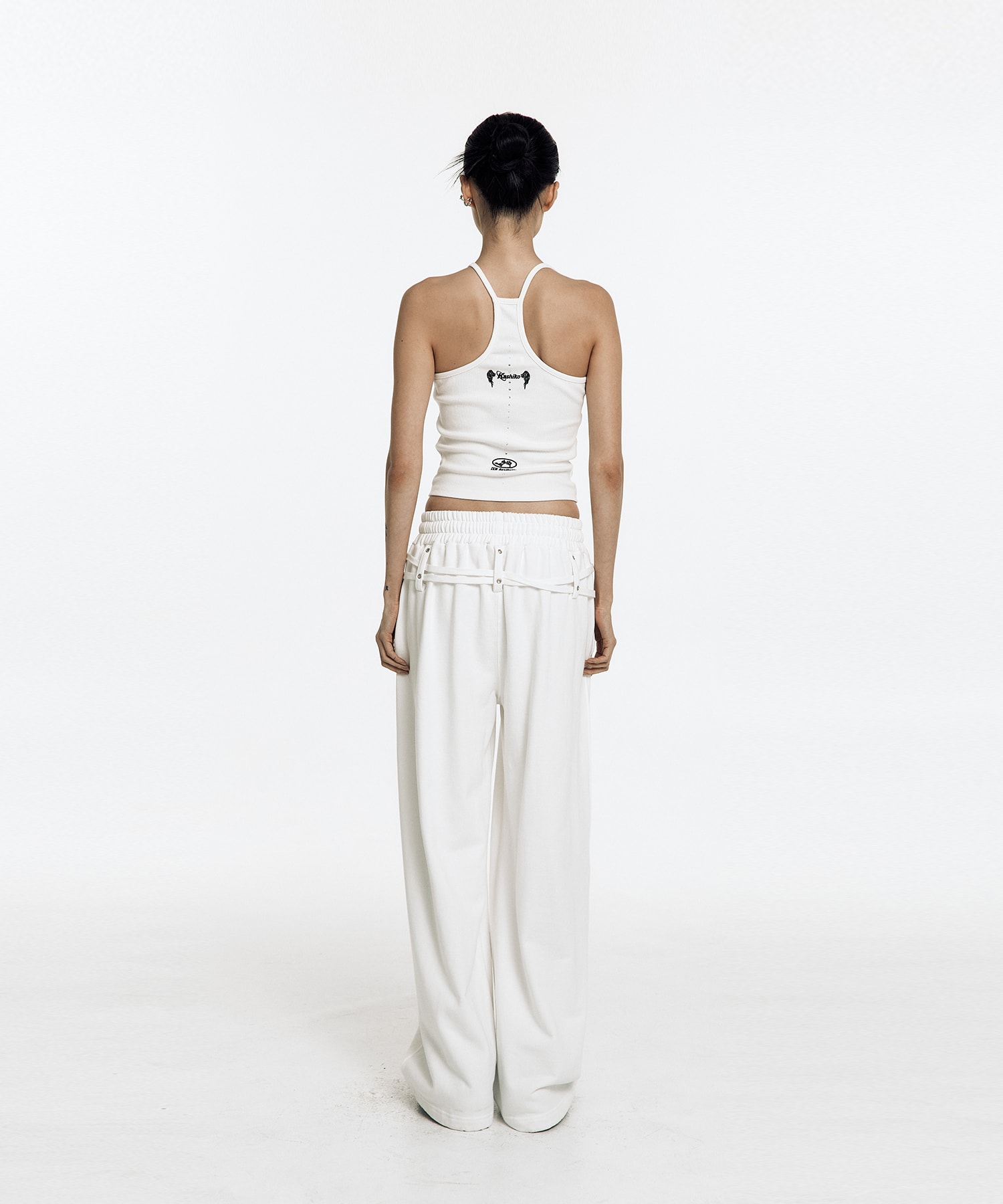 Zenu Pocket Hotfix Top White
