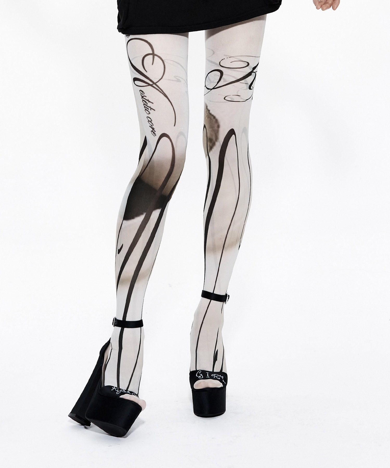 Calligraphy Tights