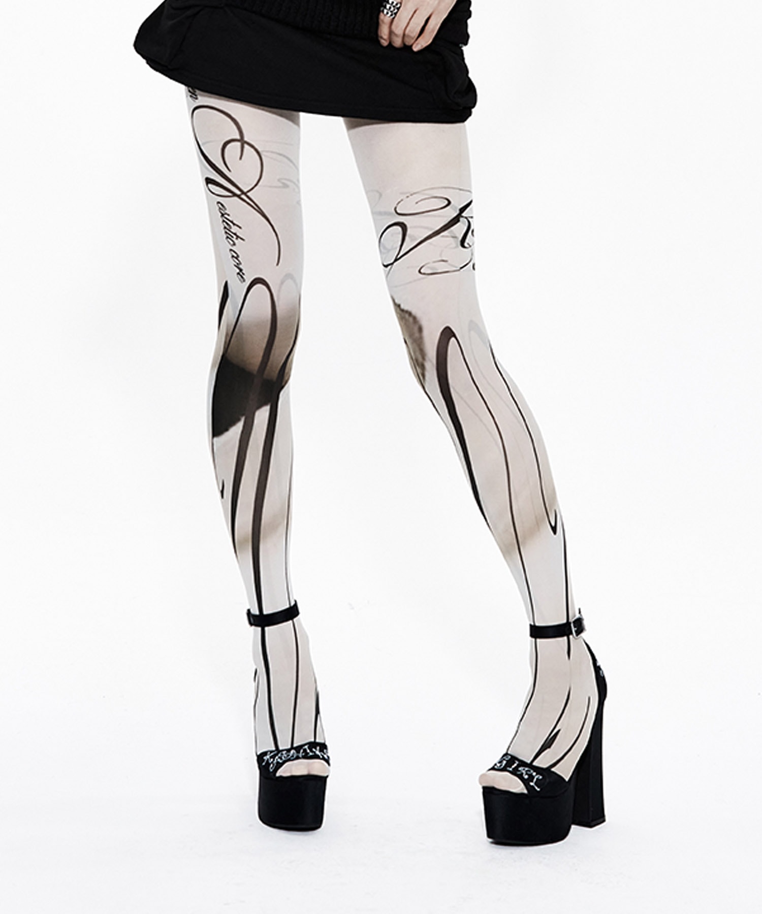 Calligraphy Tights
