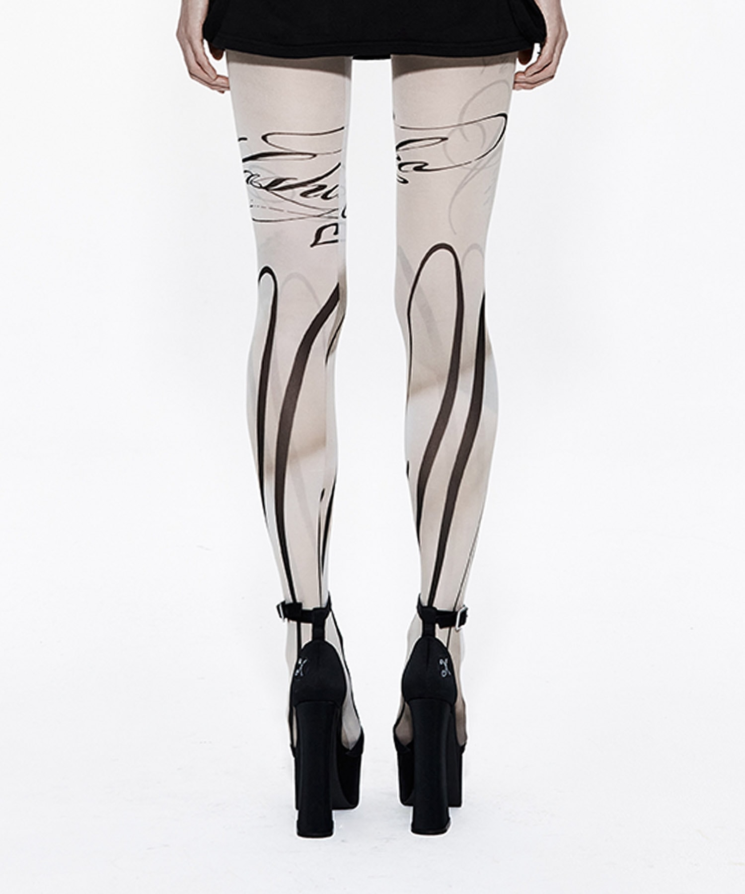 Calligraphy Tights