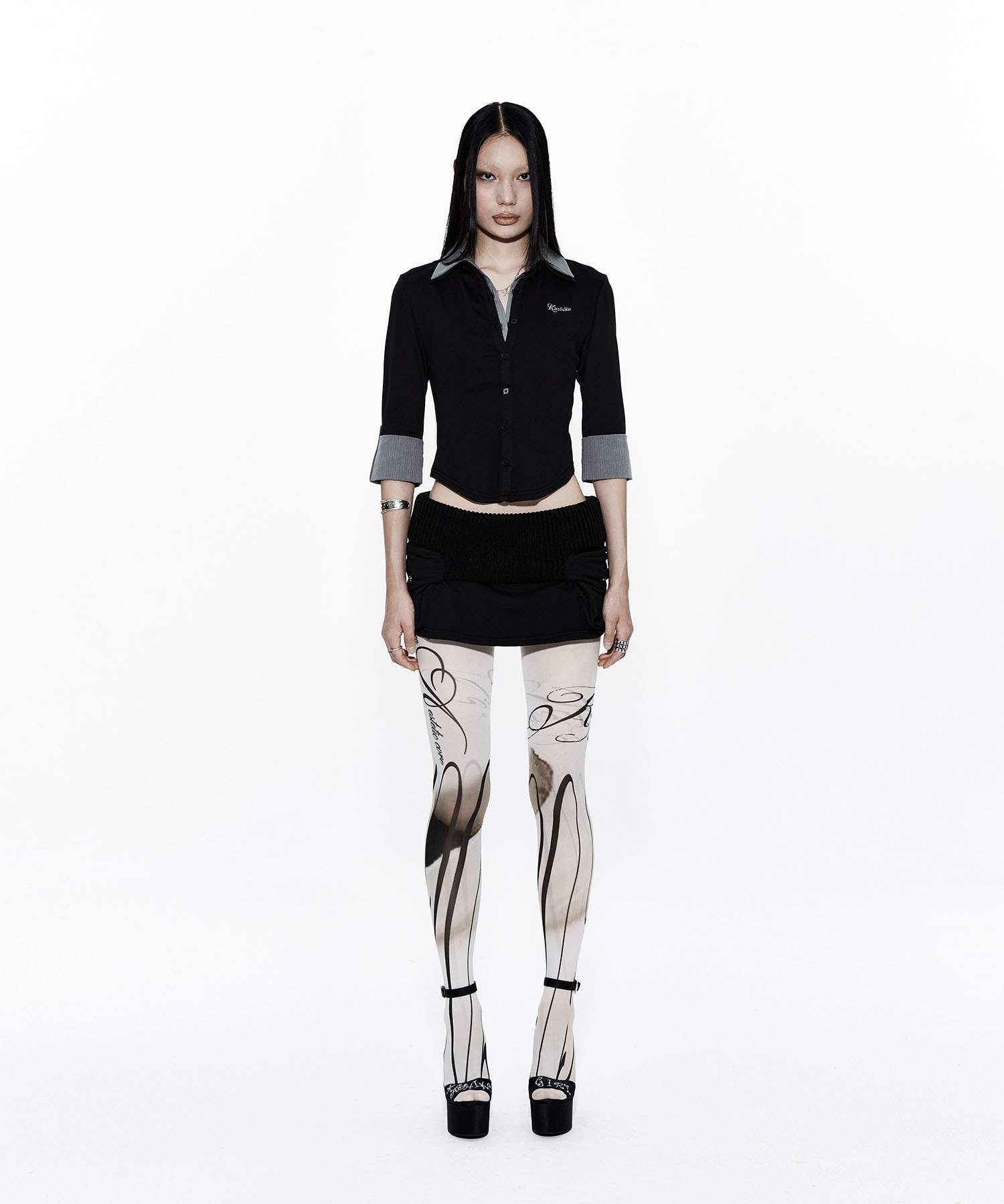 Calligraphy Tights