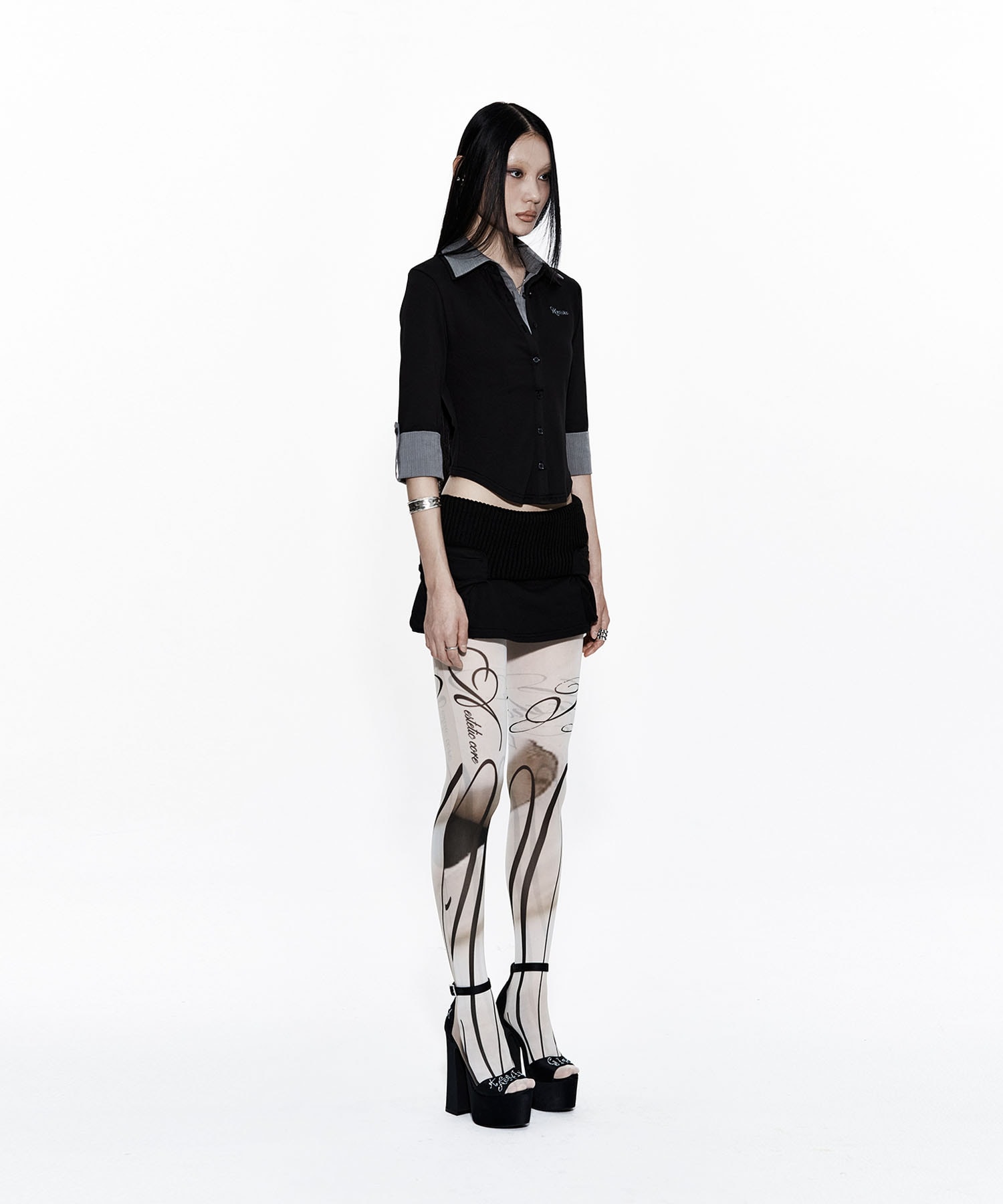 Calligraphy Tights