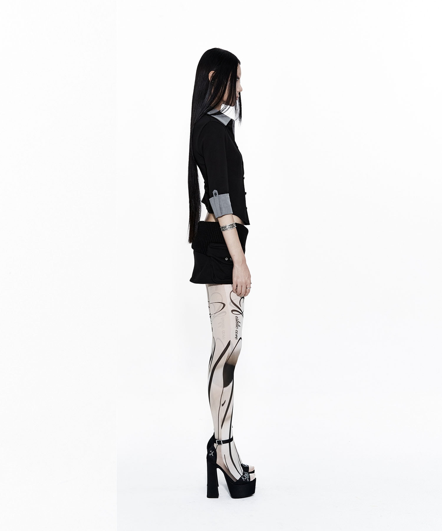 Calligraphy Tights