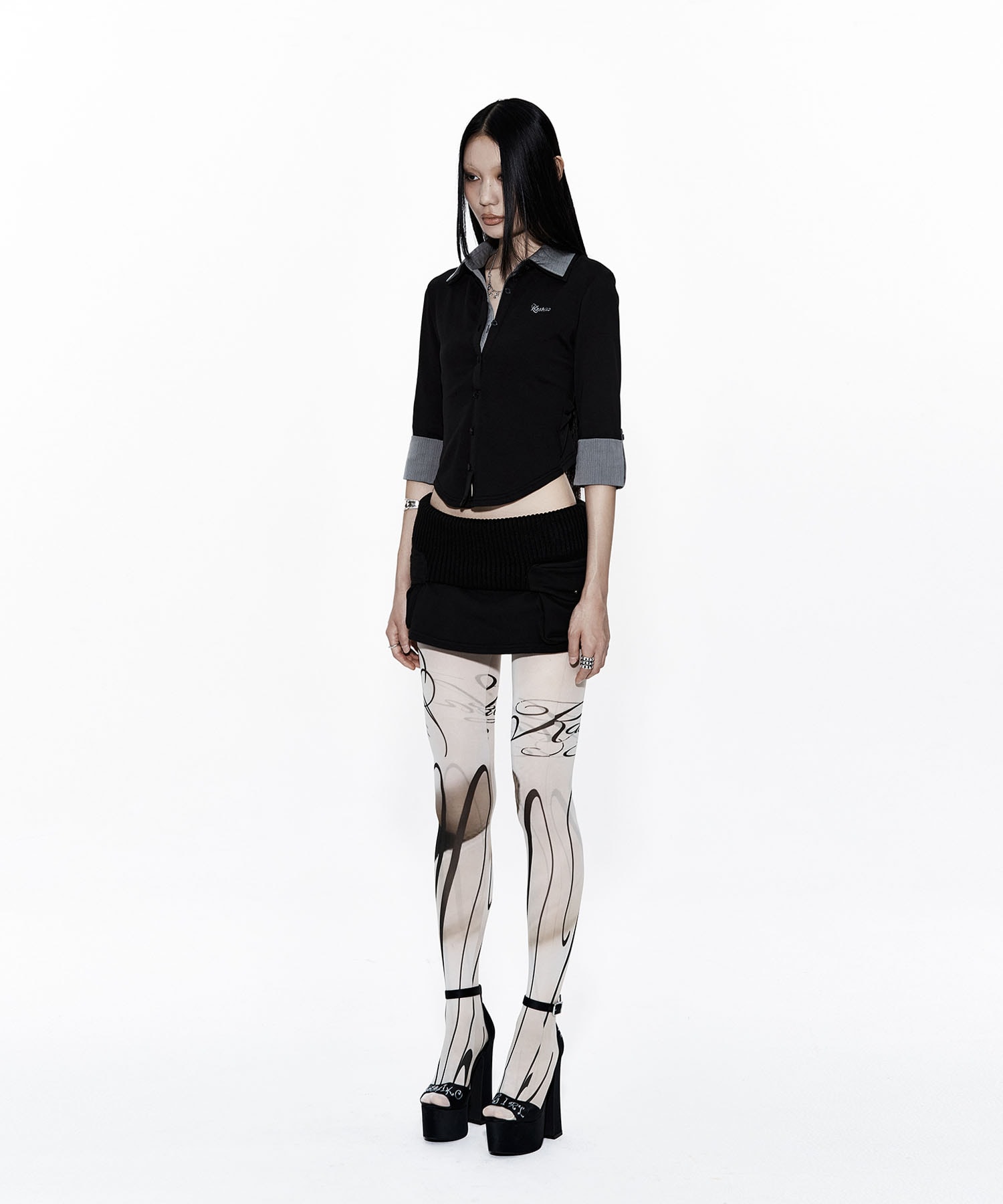 Calligraphy Tights