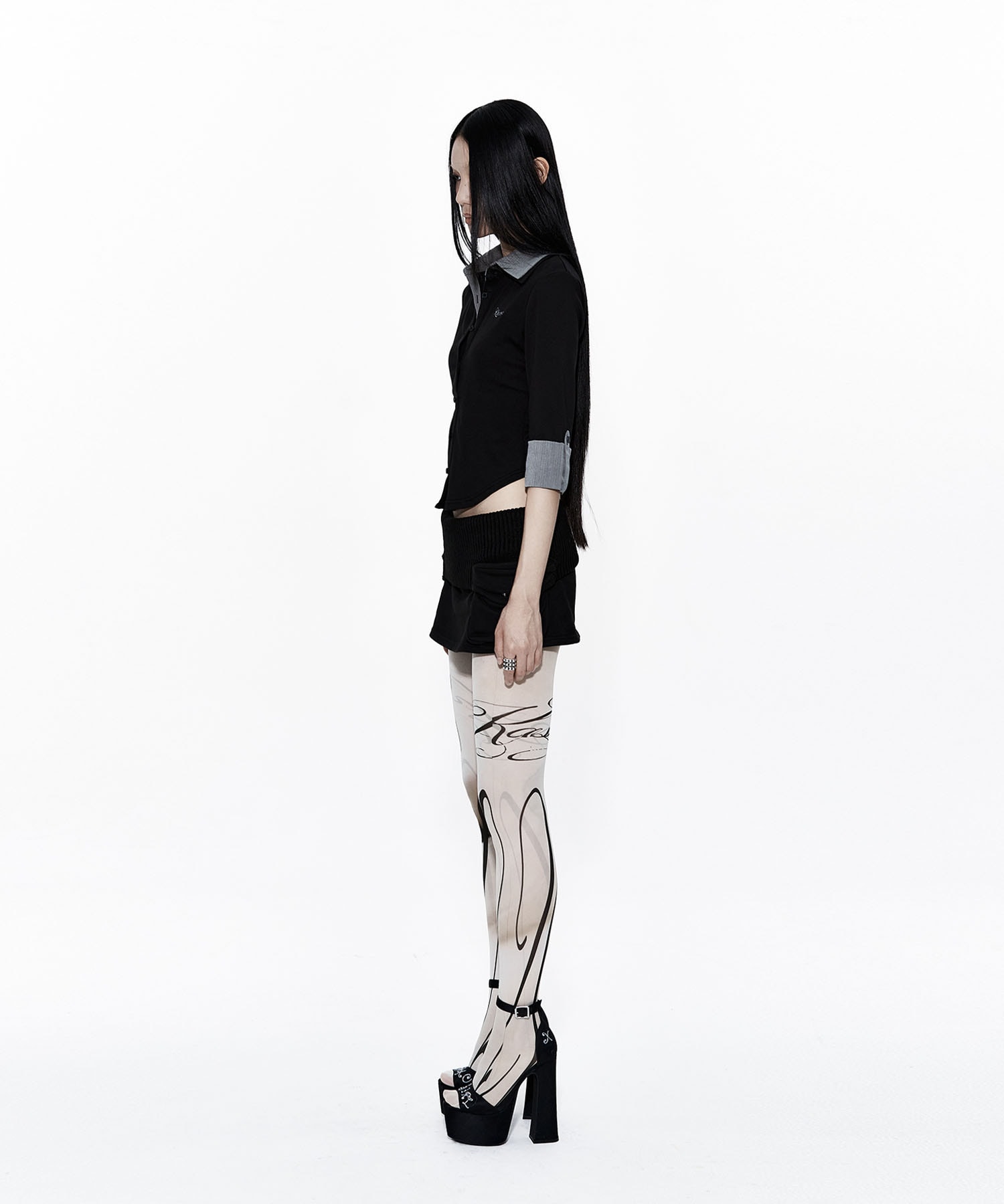 Calligraphy Tights