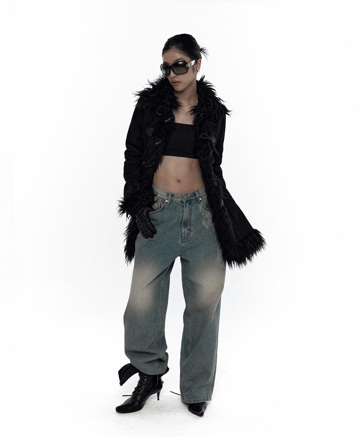 Fur Duffle Mustang