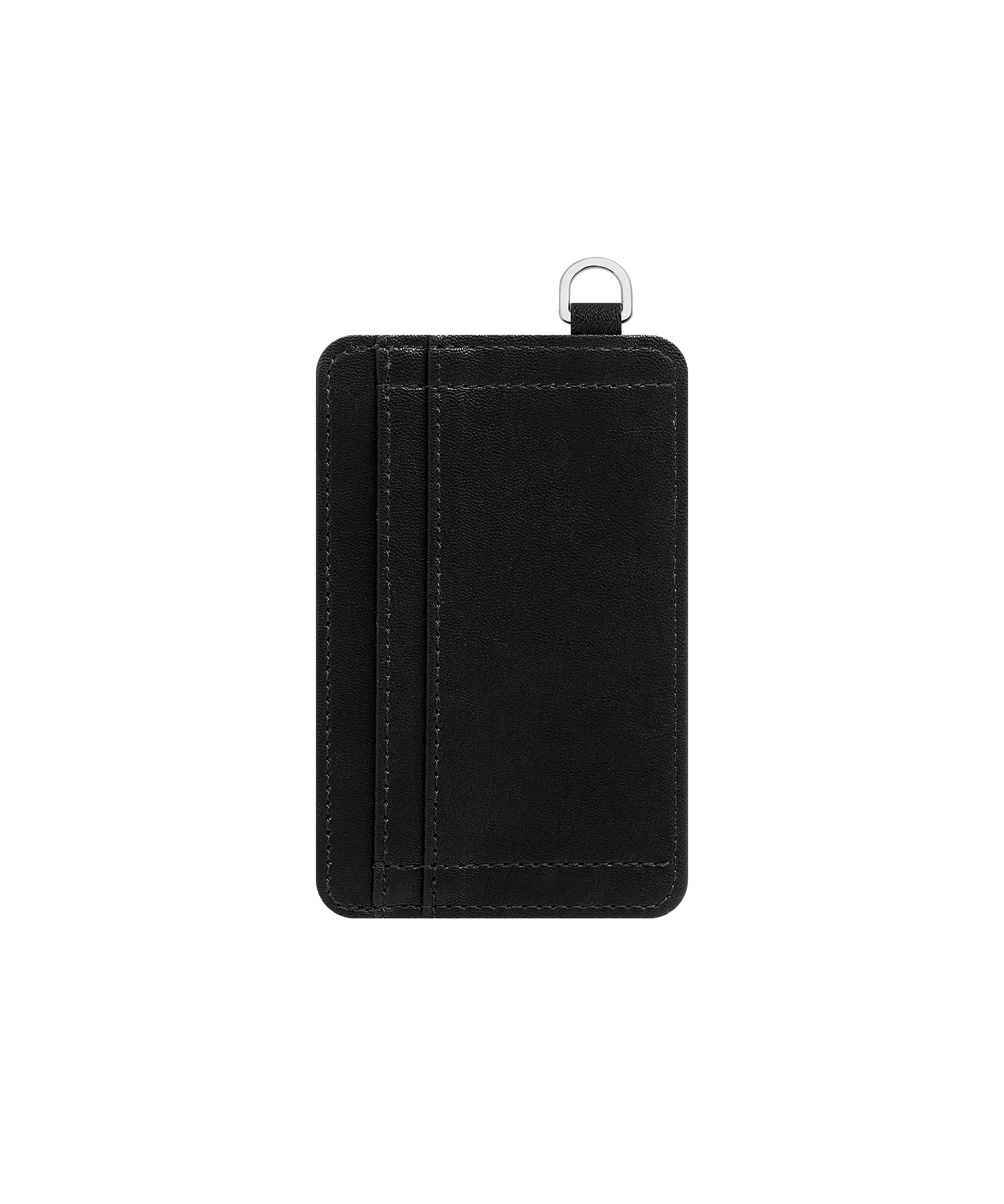 Angel Heart Card Holder Black
