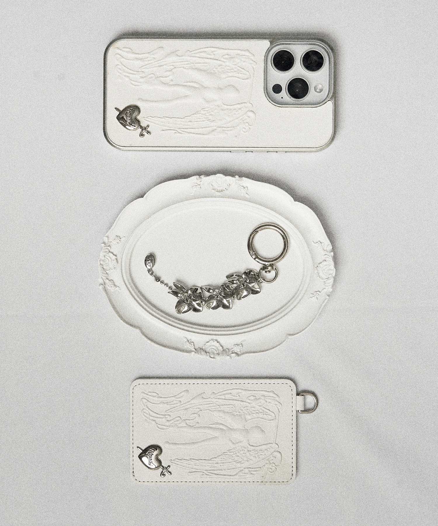 Angel Heart Case White
