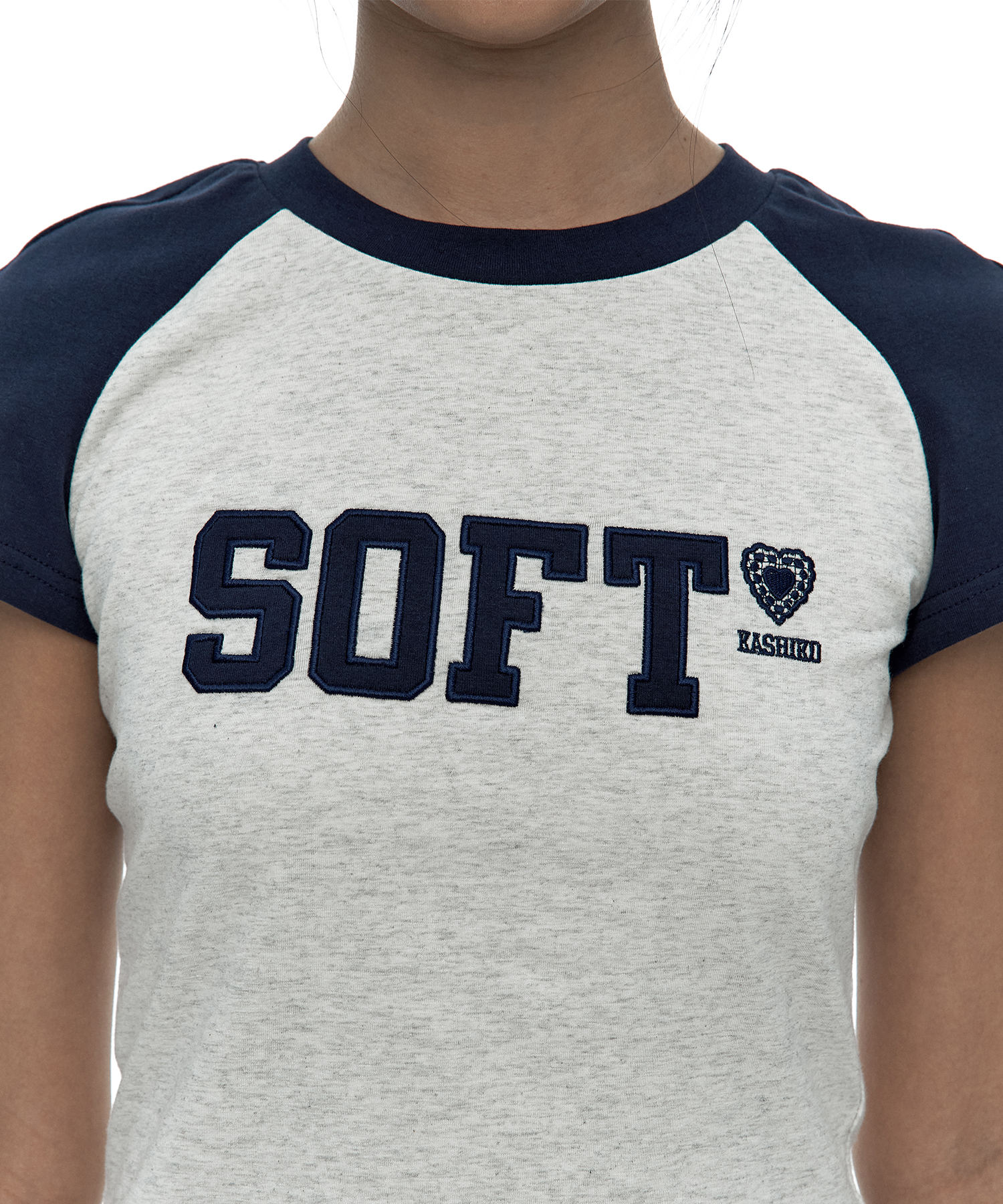 SOFT Raglan Tee Navy