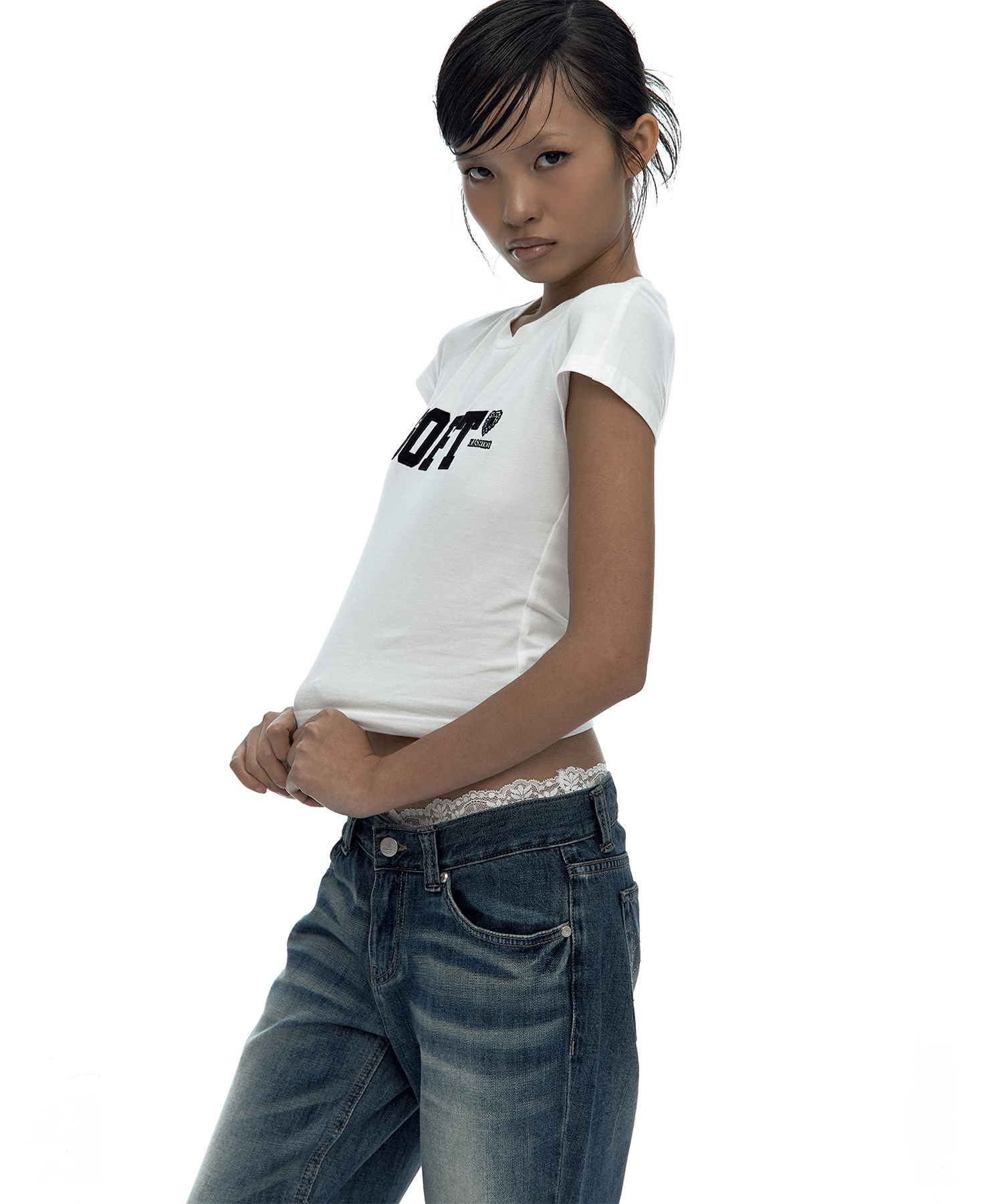 SOFT Raglan Tee White