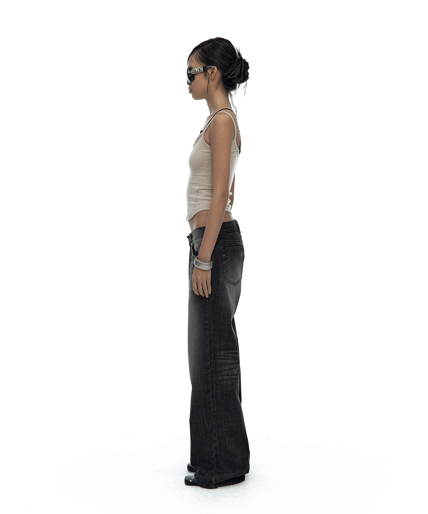 Nessa Lace Top Beige