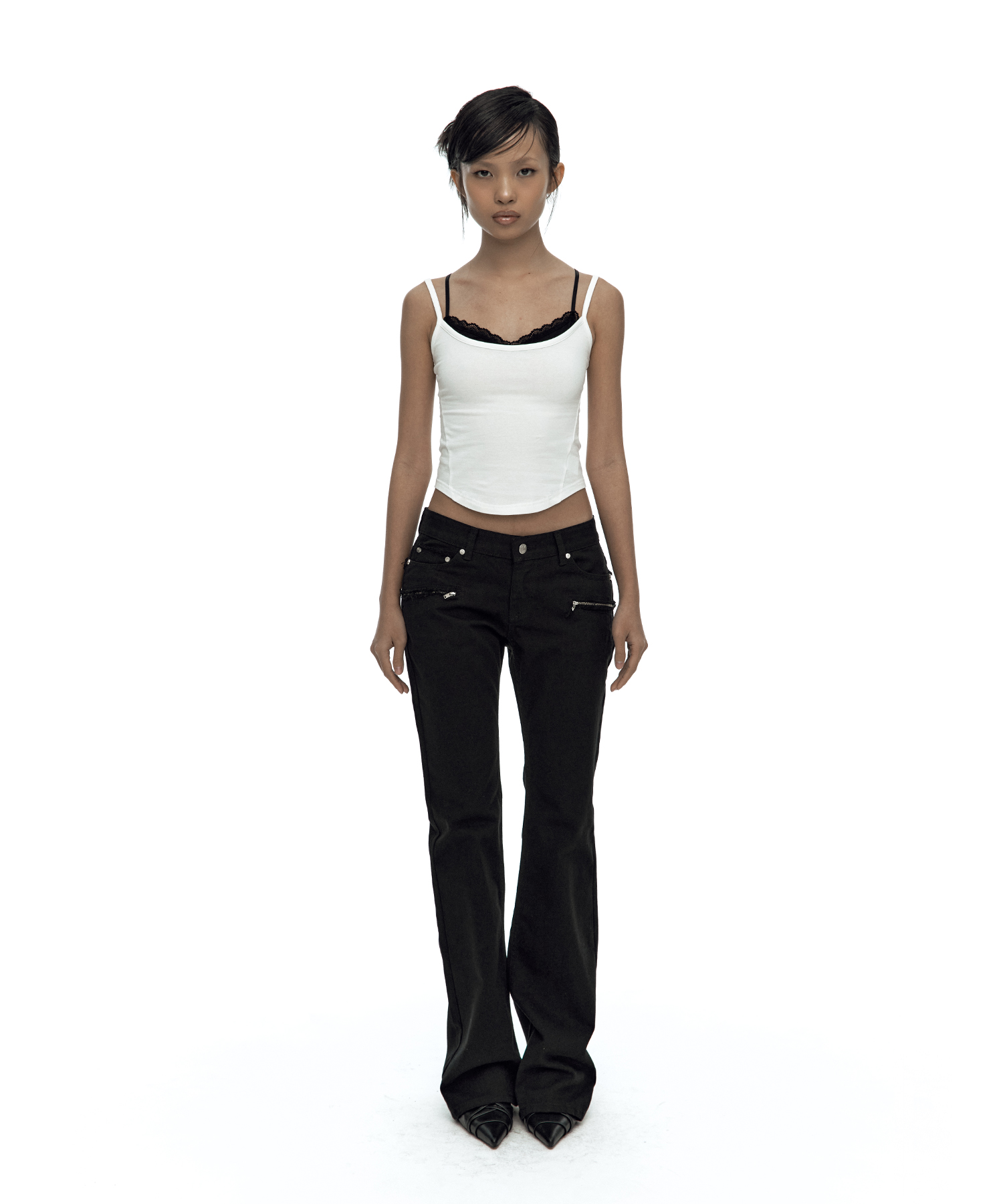 Nessa Lace Top White