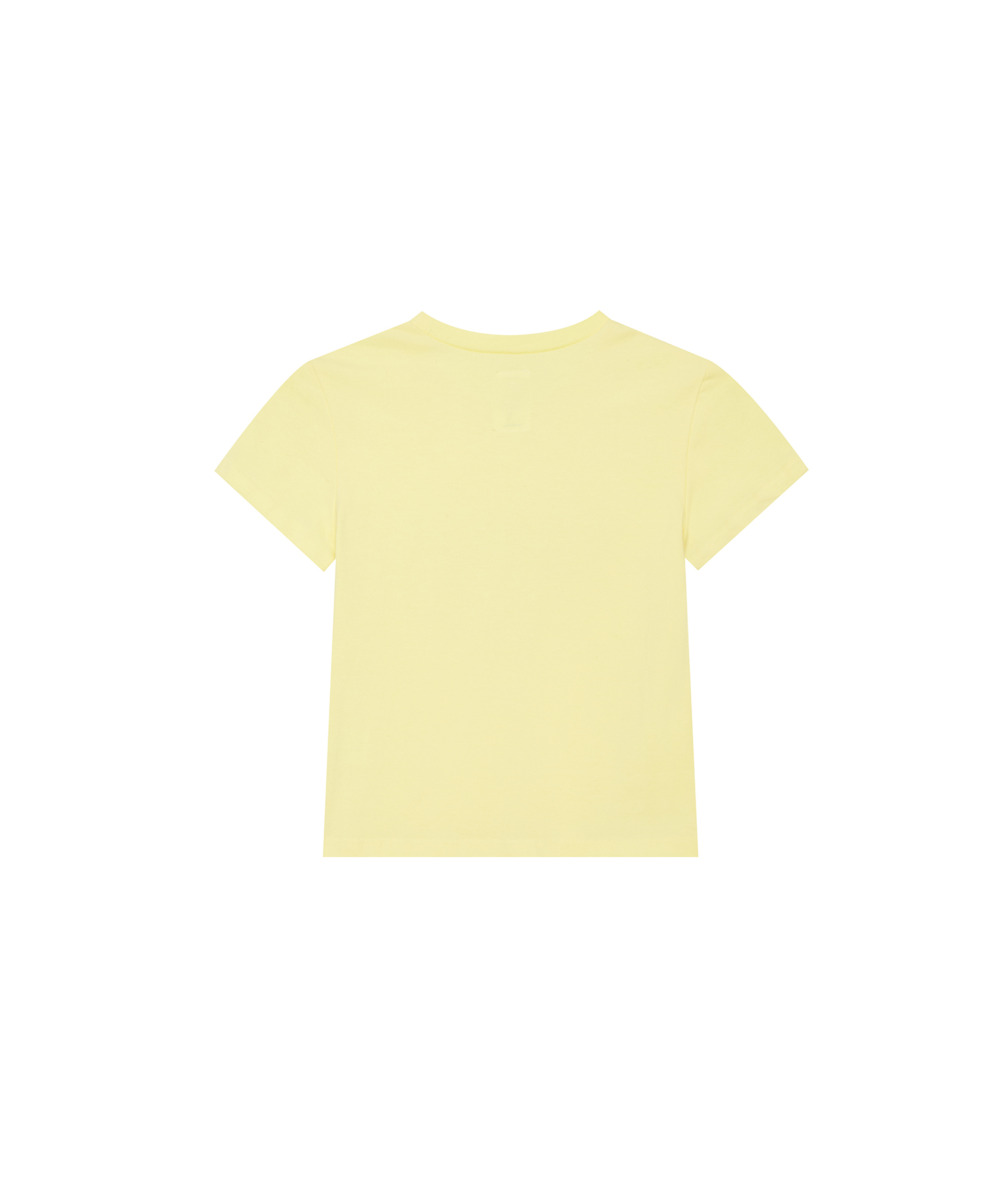 Embossed Baby Tee Yellow