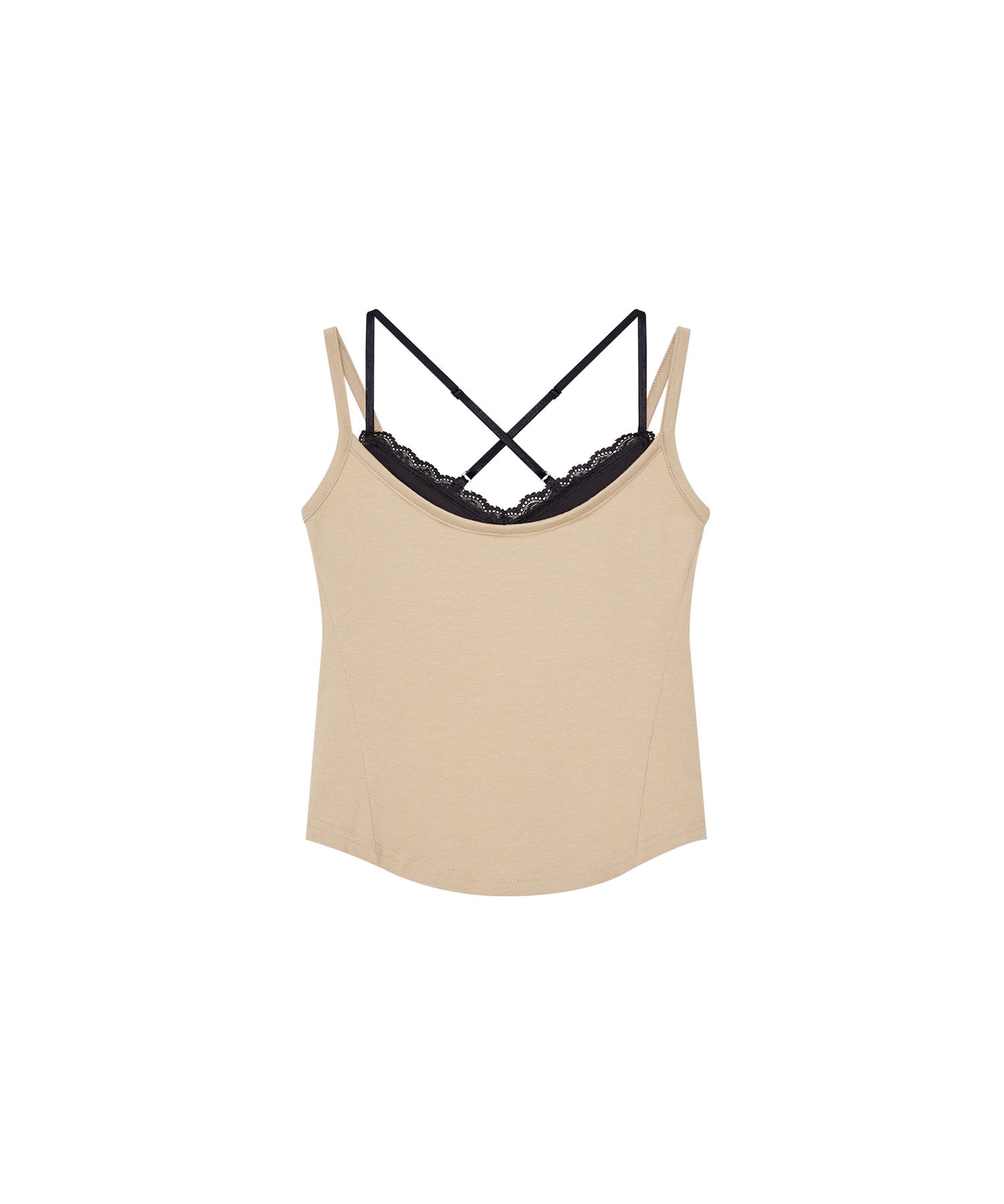 Nessa Lace Top Beige