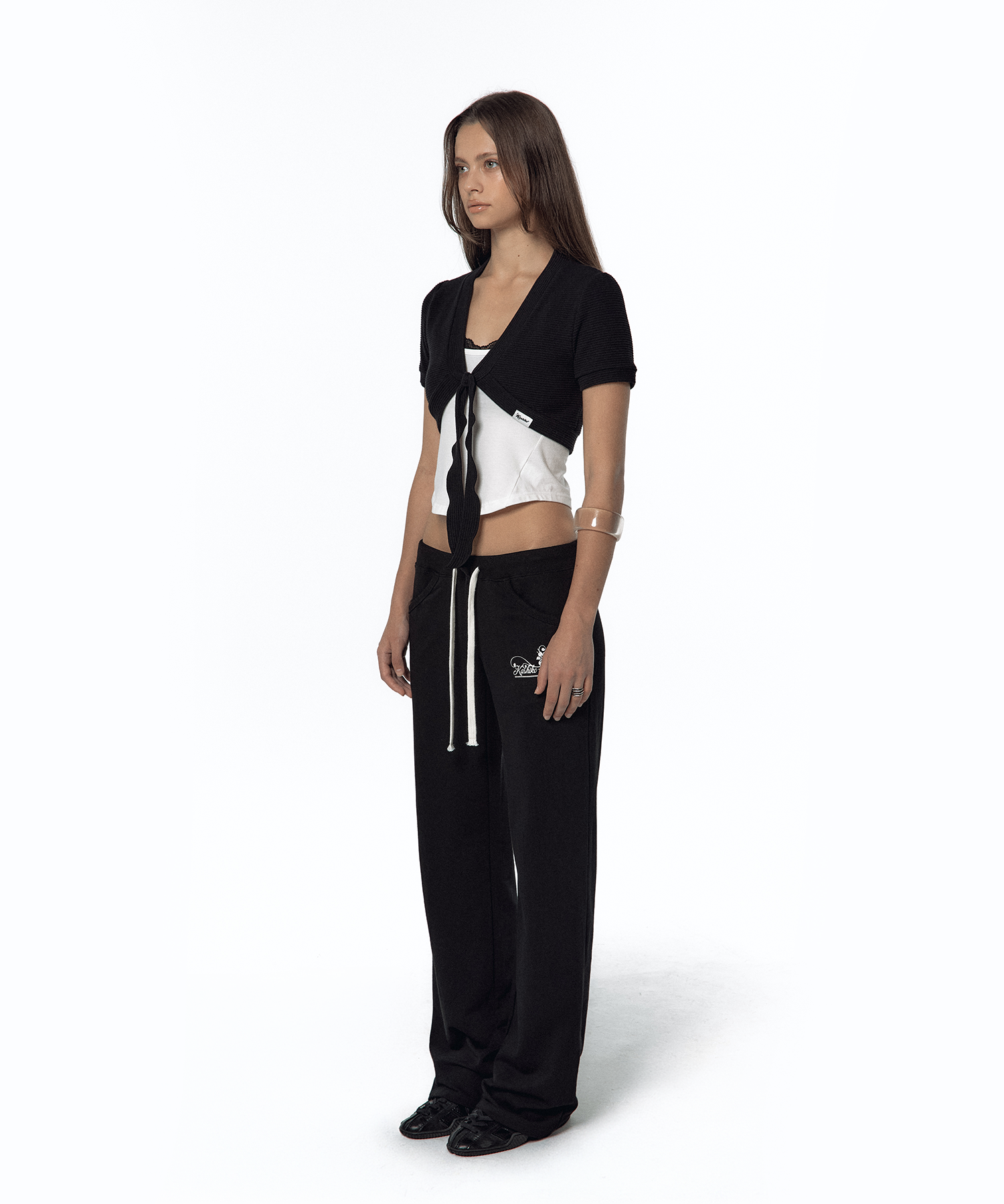 Front Tie Short Bolero