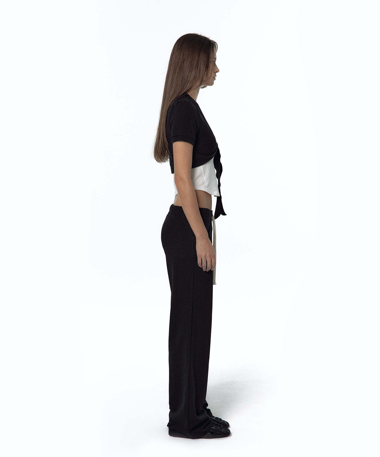 Front Tie Short Bolero