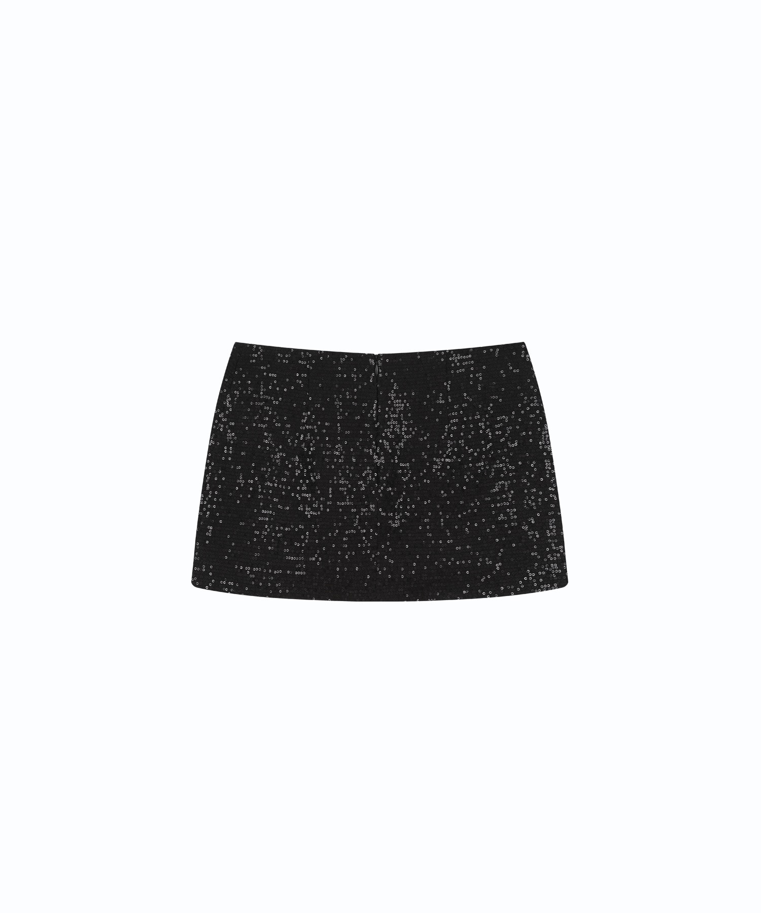 Spangle Mini Skirt Black