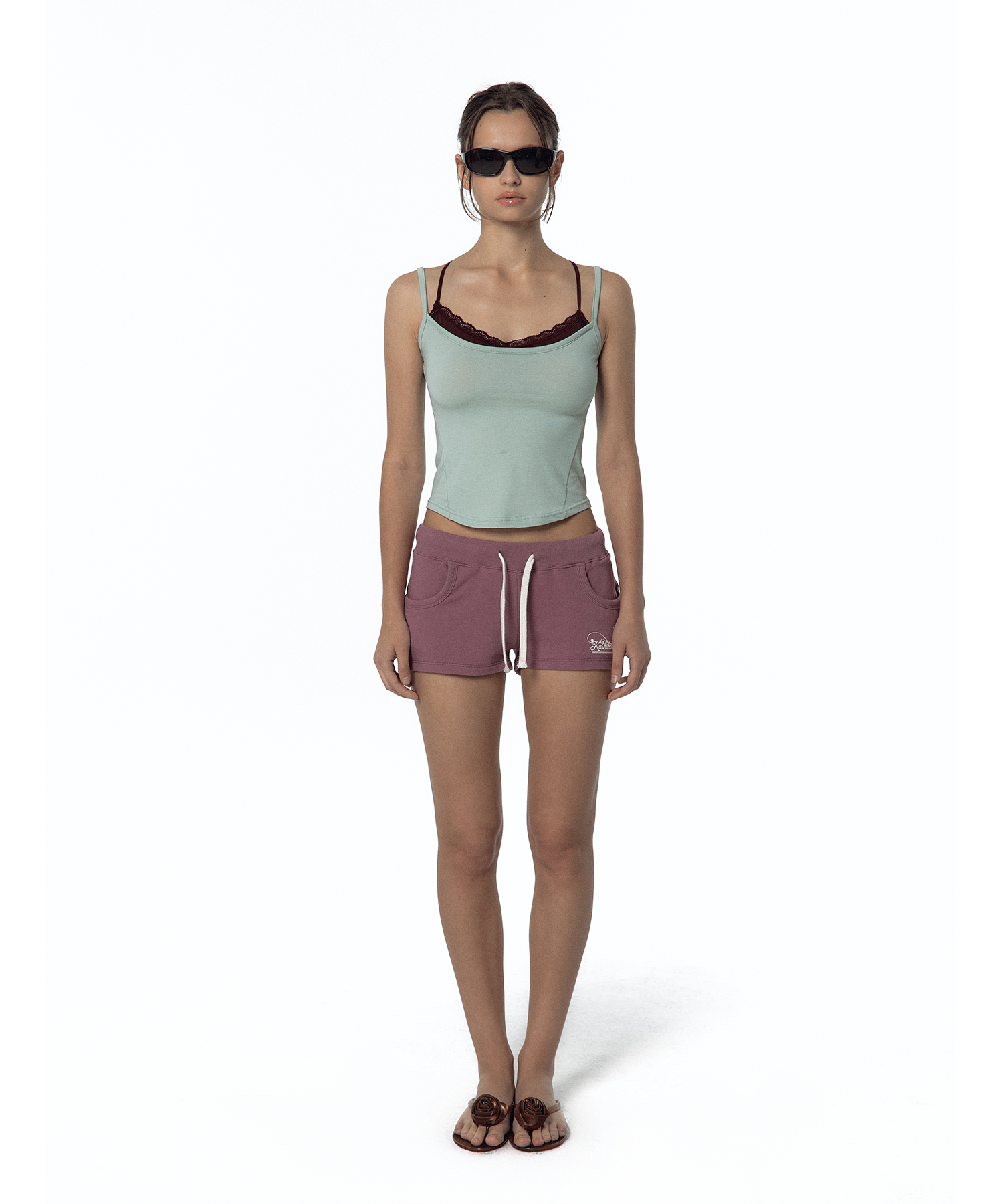 Bold Low-rise Shorts Orchid