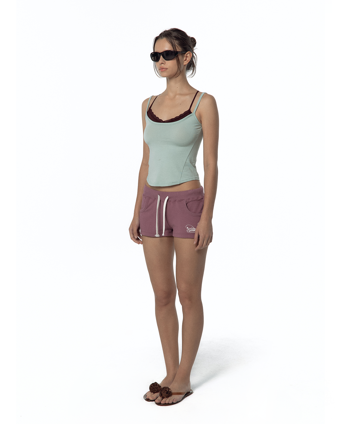Bold Low-rise Shorts Orchid