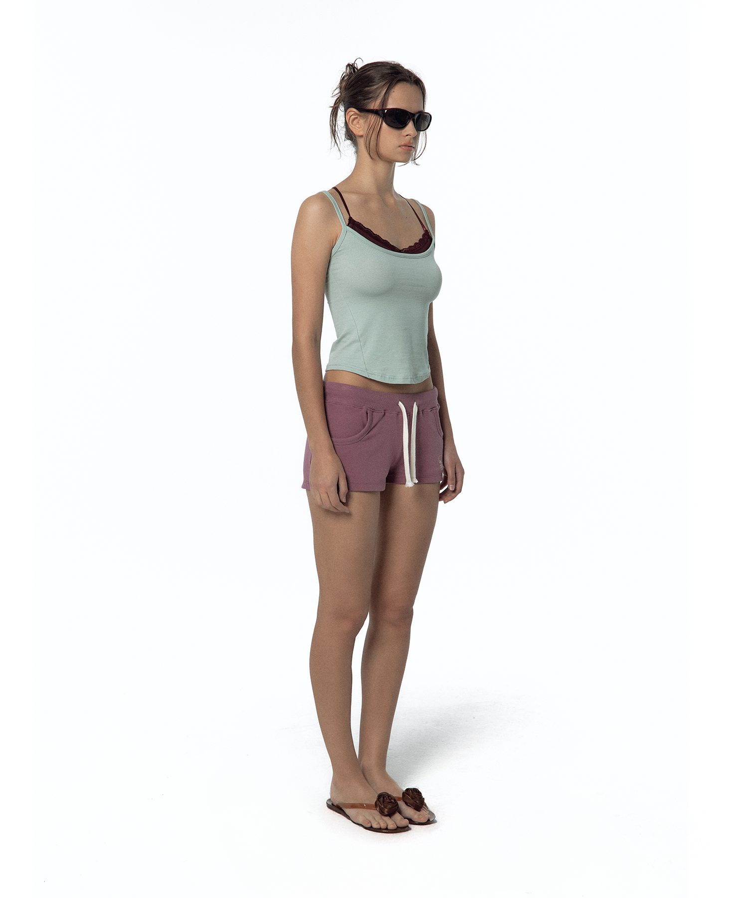 Bold Low-rise Shorts Orchid