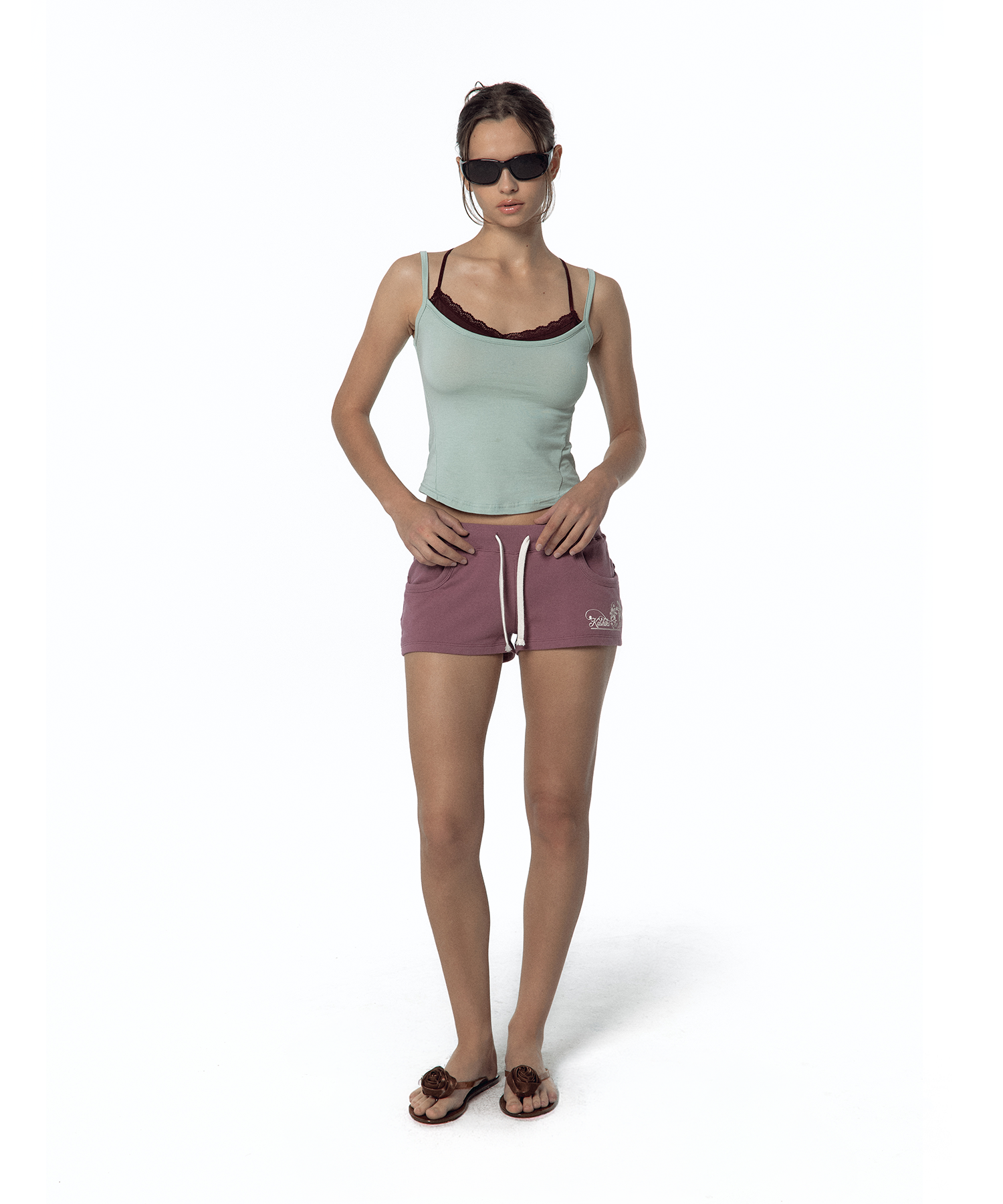 Bold Low-rise Shorts Orchid