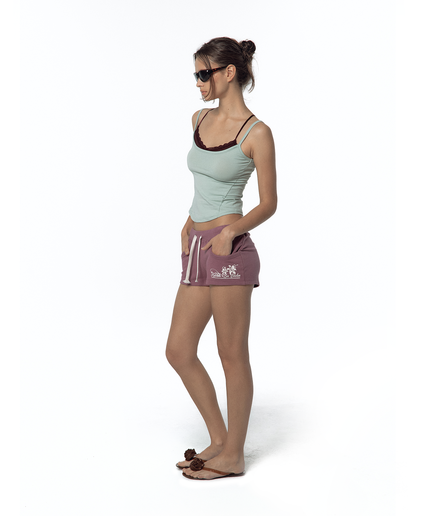 Bold Low-rise Shorts Orchid