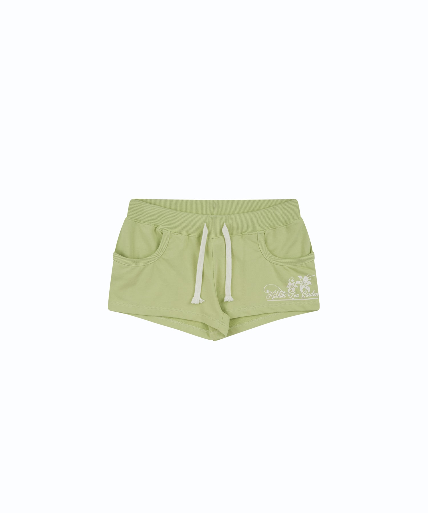 Bold Low-rise Shorts Lime
