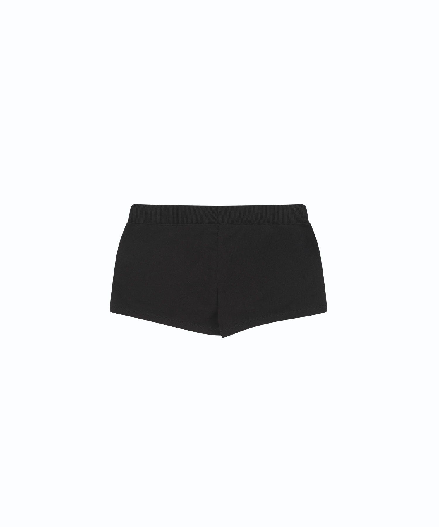 Bold Low-rise Shorts Black