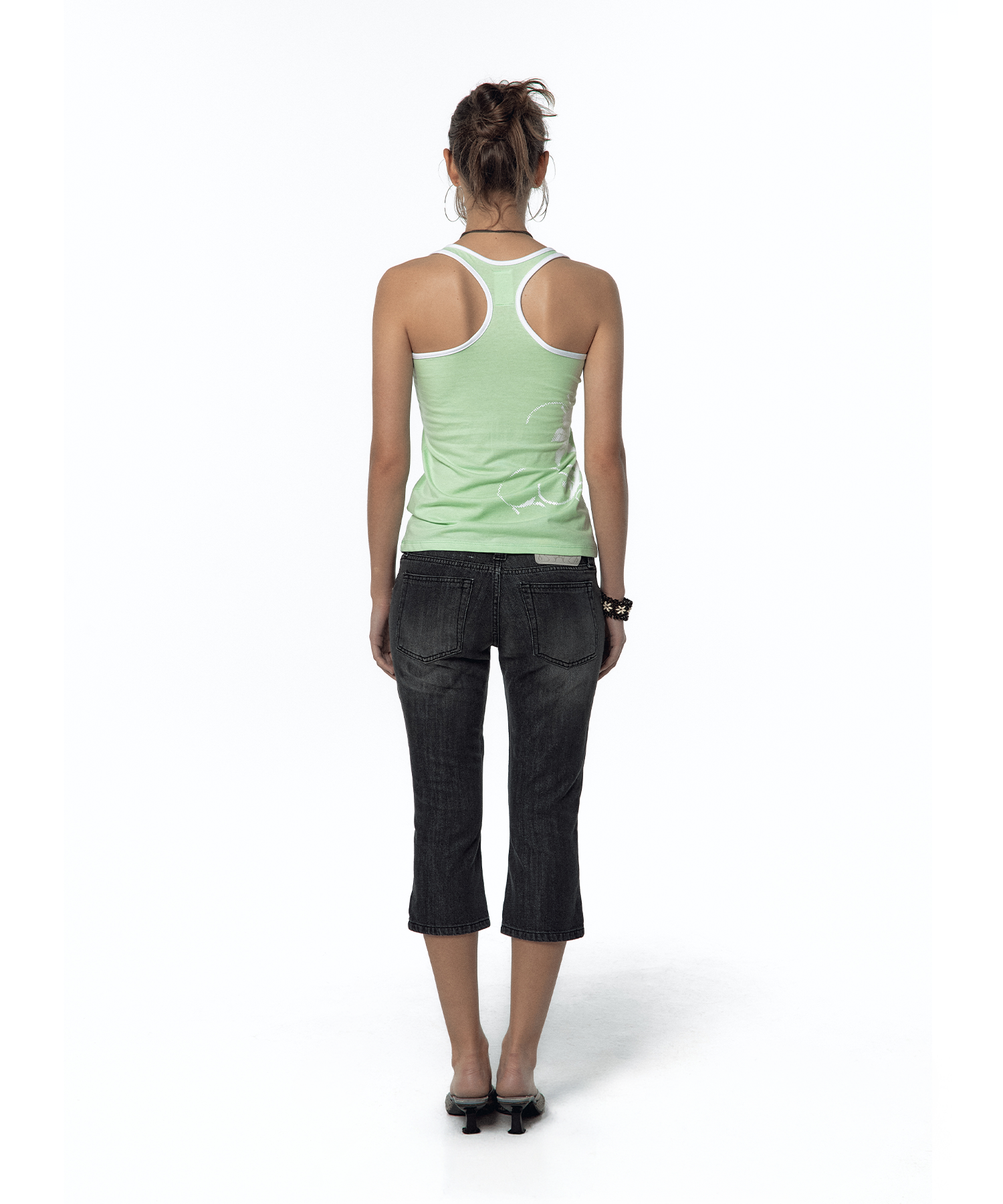 Lily Racerback Top Lime