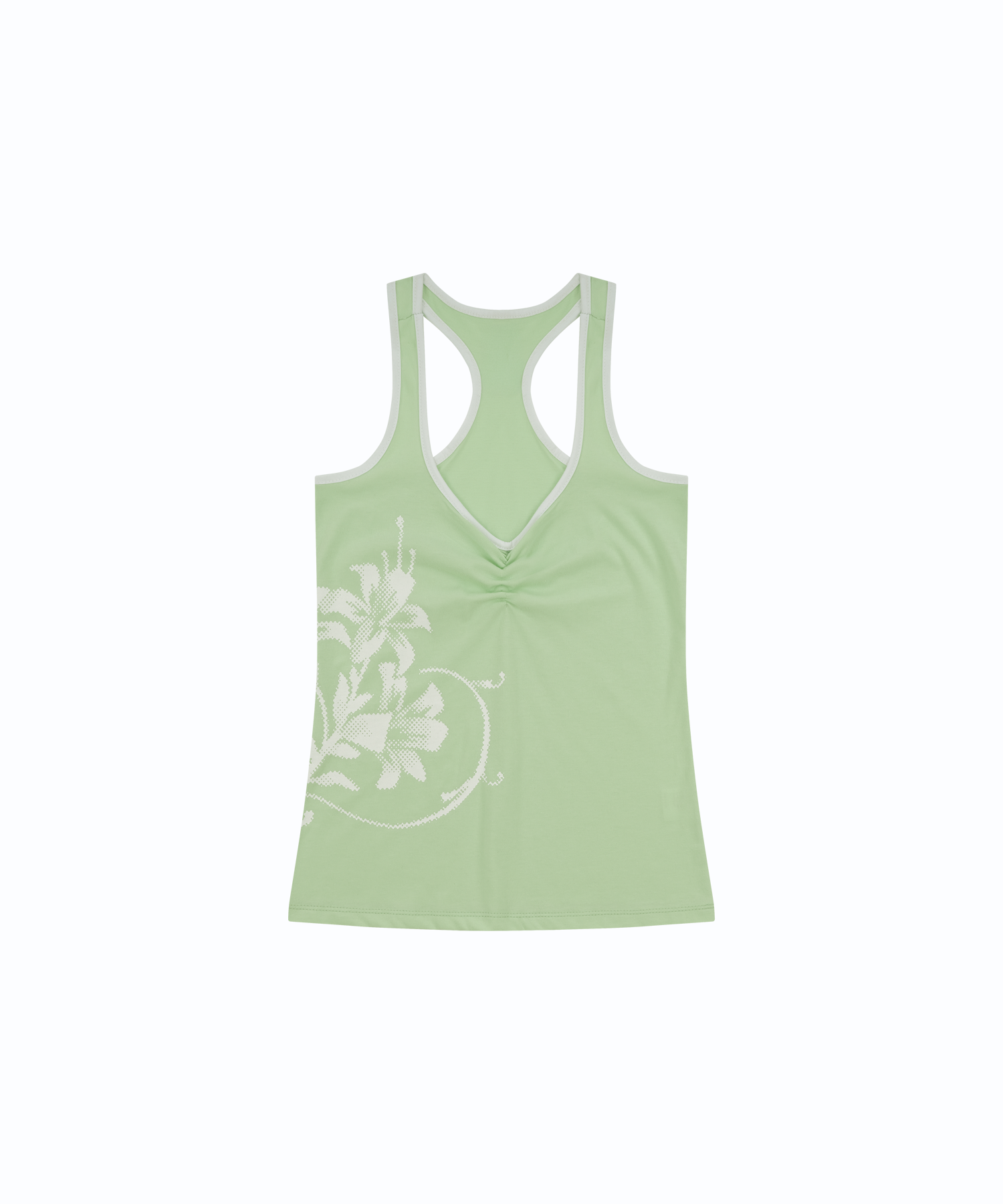 Lily Racerback Top Lime