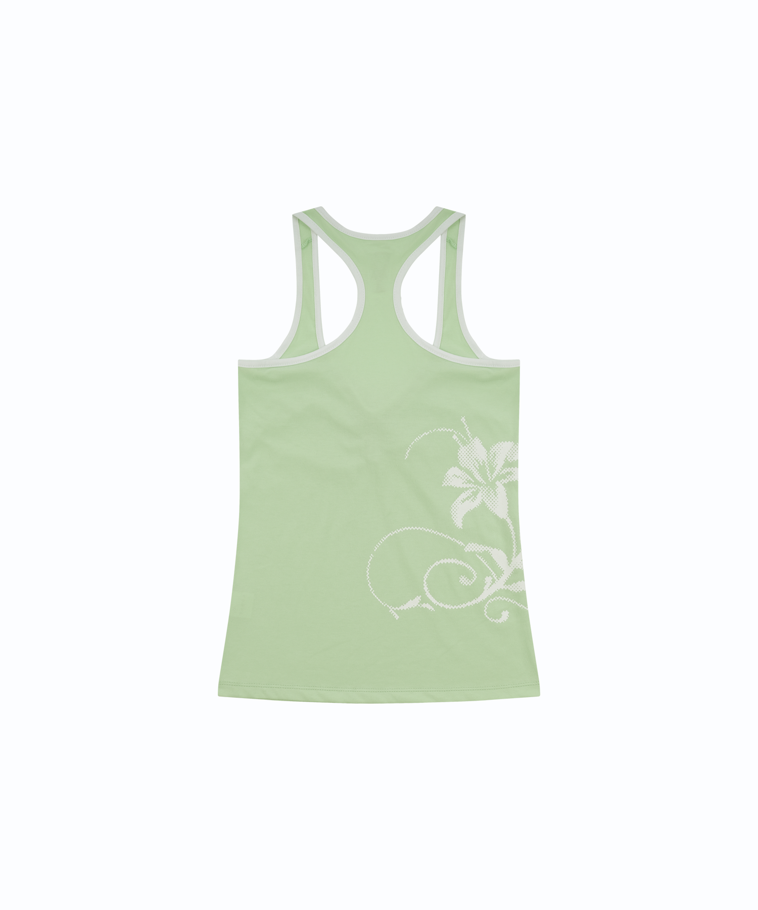Lily Racerback Top Lime